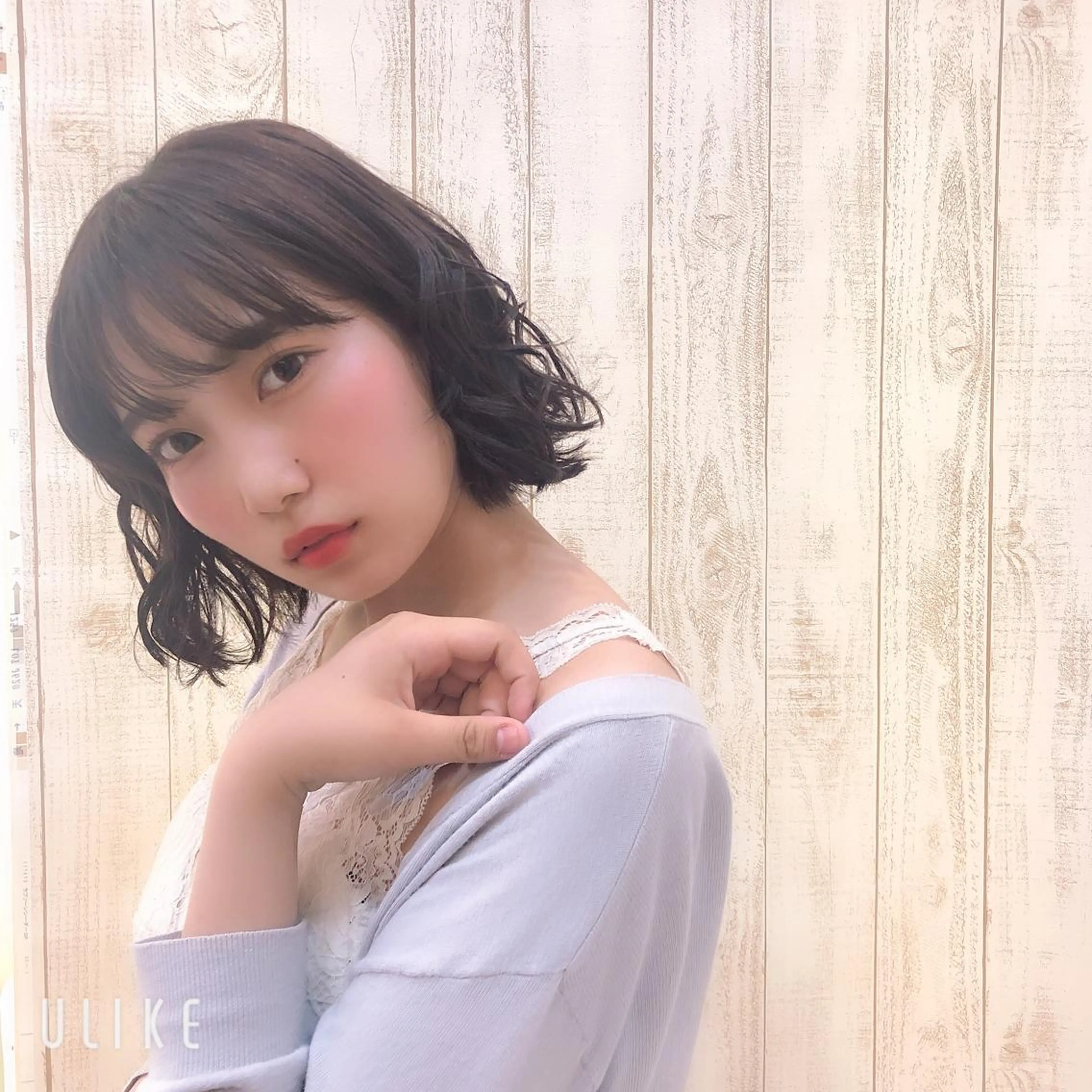 ミディアム カラー パーマ リリー /Men's/パーマのヘアスタイル