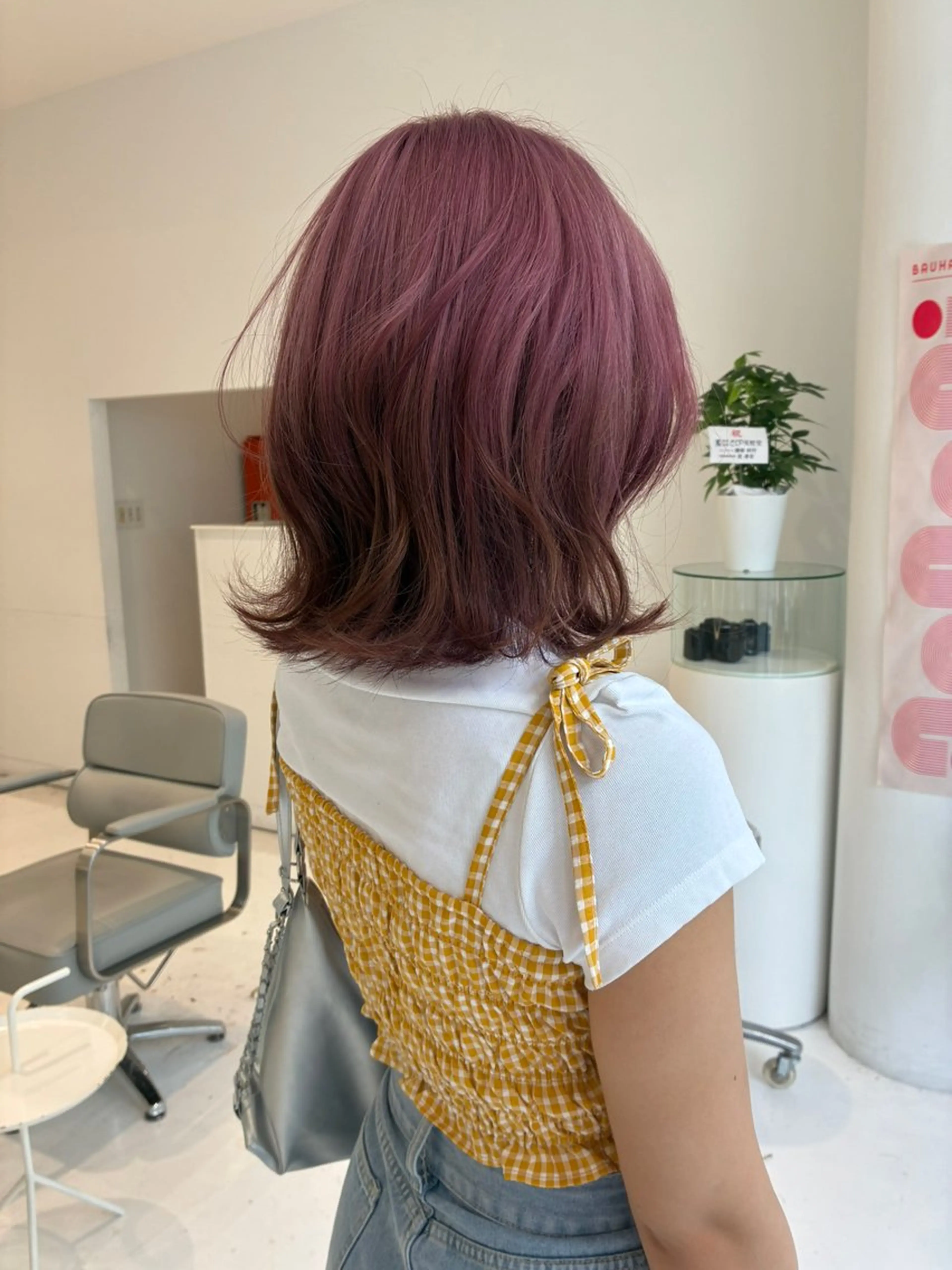 ミディアム カット ヘアカラー Nought所属・cono noughtのヘアスタイル