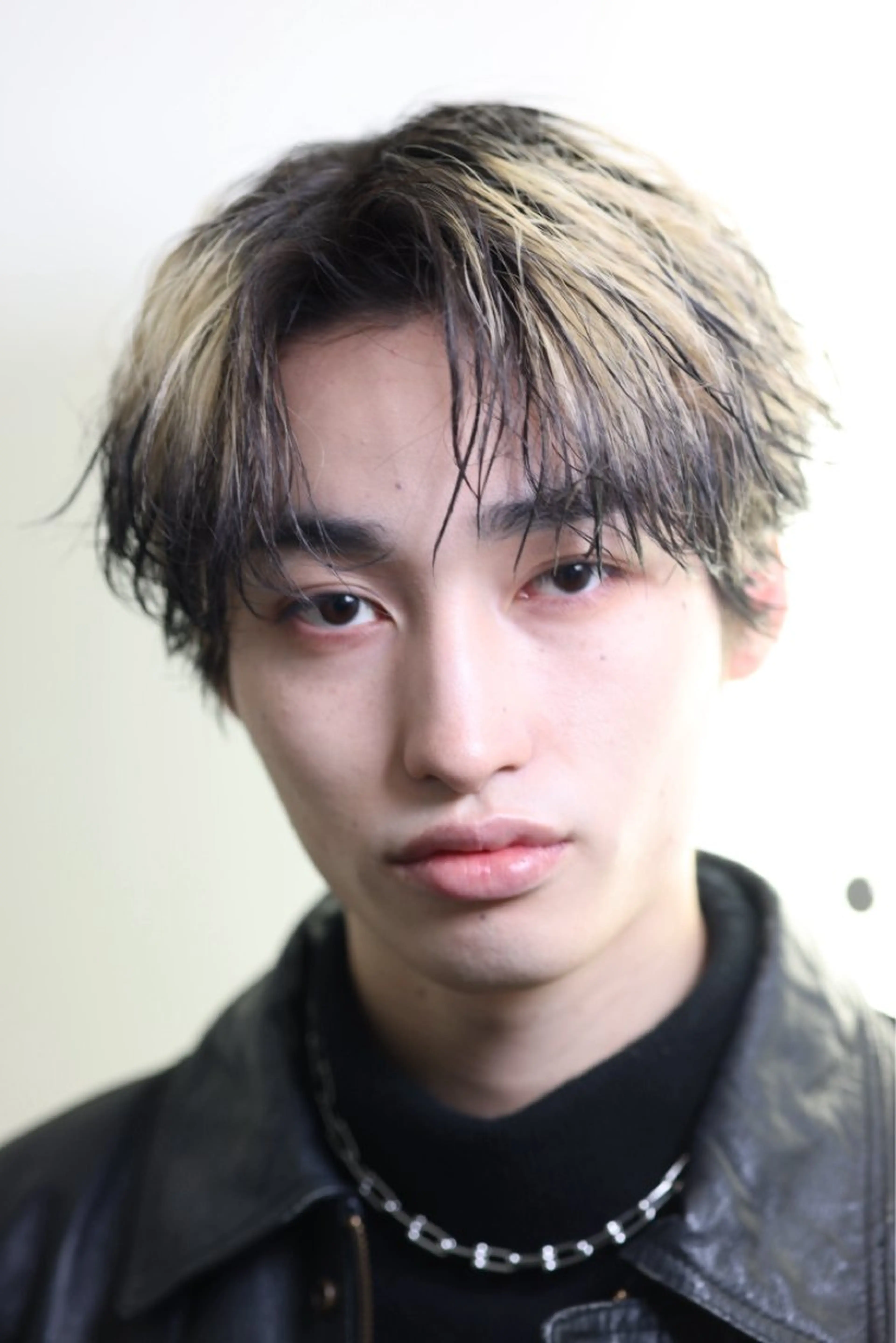 ショート カラー パーマ メンズ メンズブリーチ ブリーチ 💎ブリーチ/パーマ /新宿/モリオのヘアスタイル