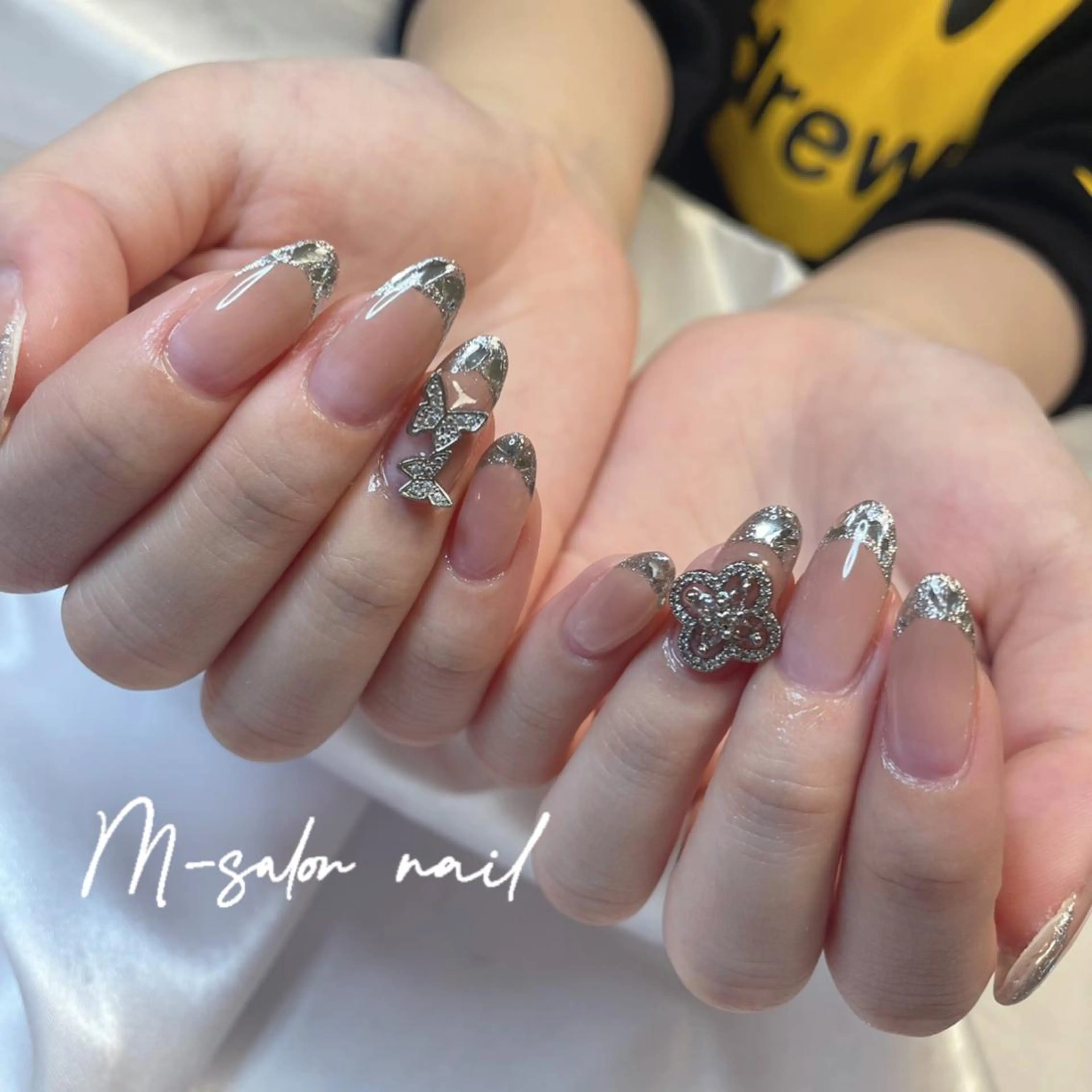 ネイル ハンドネイル 韓国/網紅/パーツ M-salonのネイルデザイン