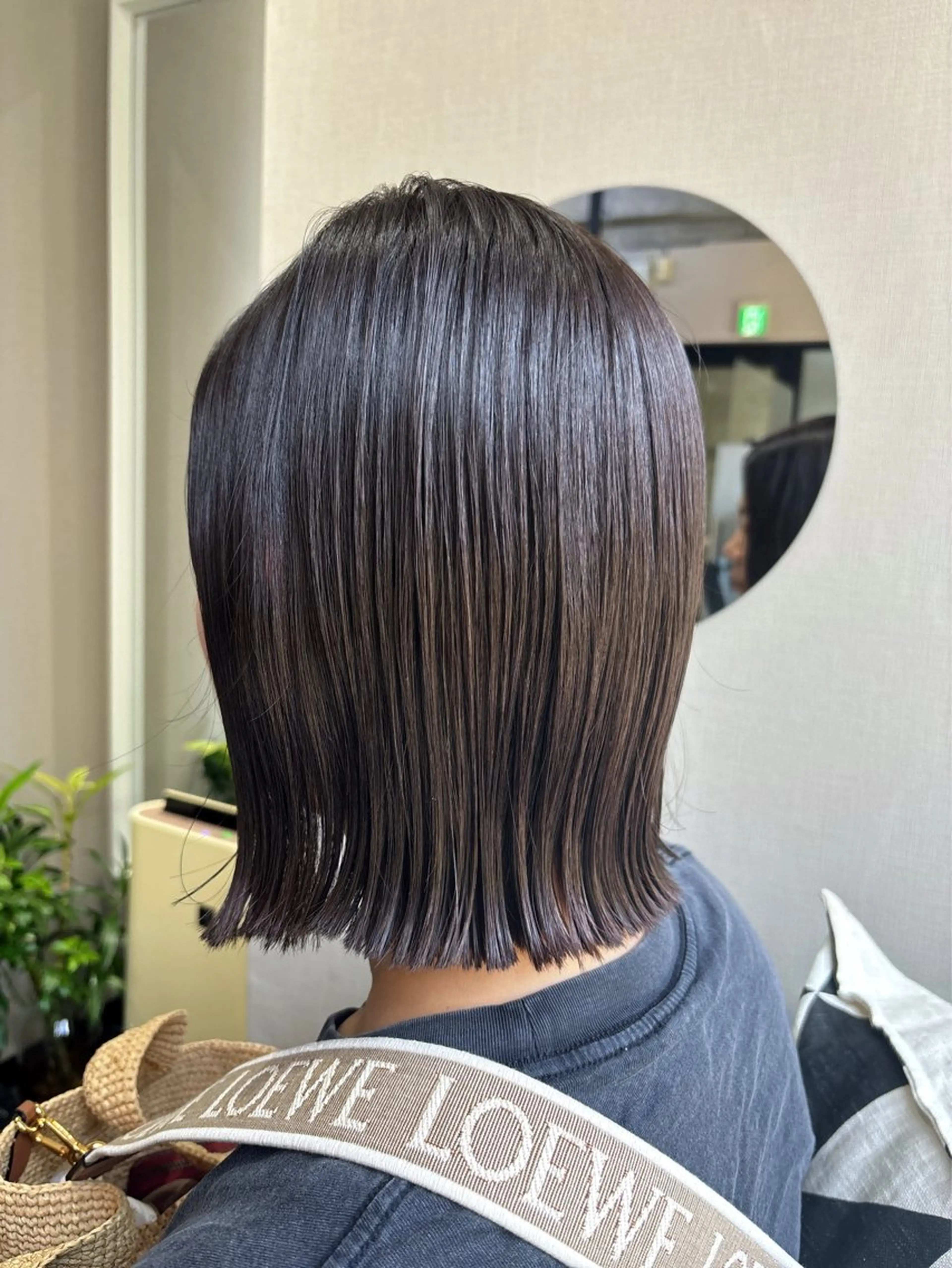 ミディアム newi saLyu所属・🫧 ボブ/真鍋 衿奈🫧のヘアスタイル