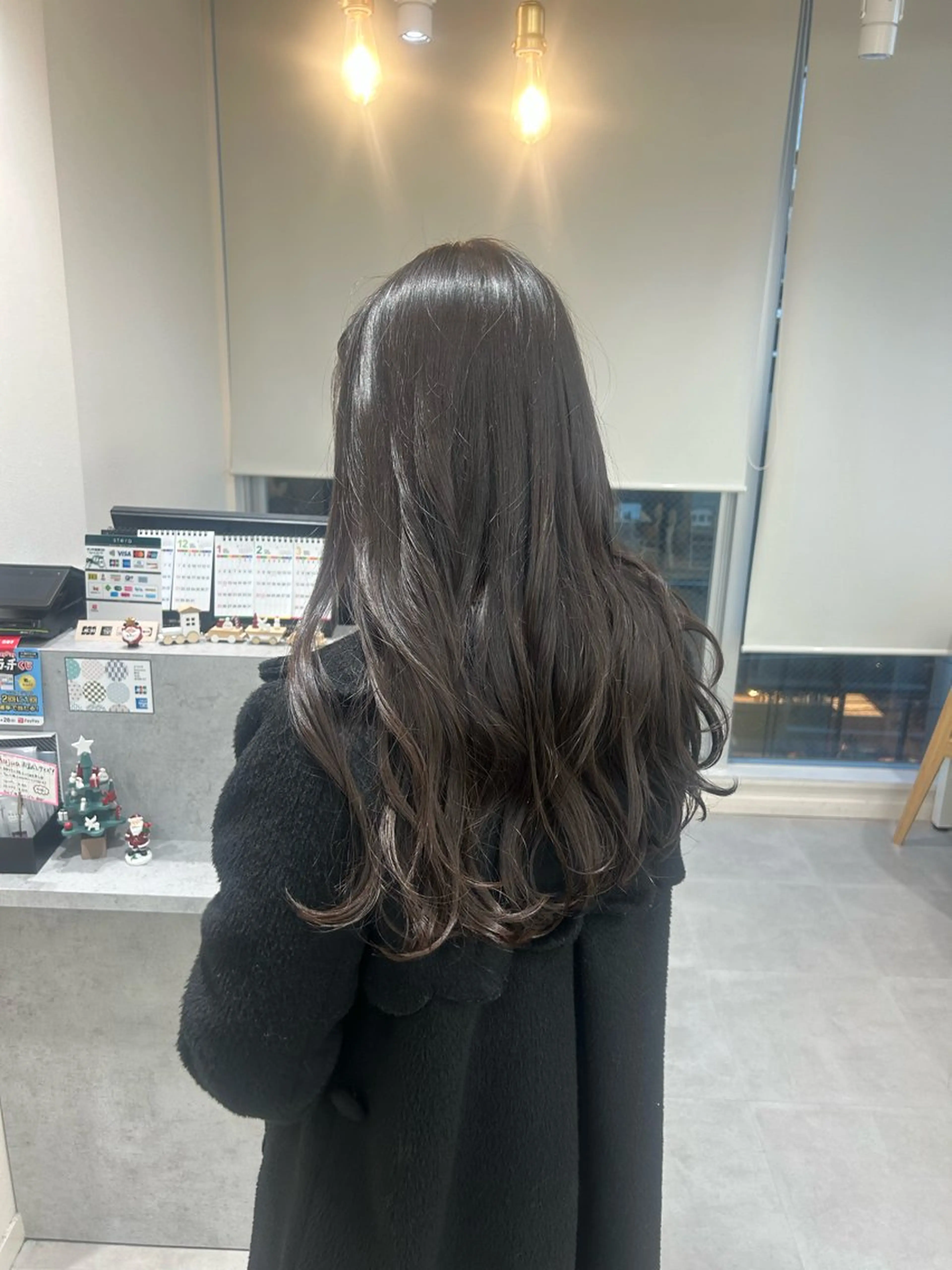 «レディースカット» Aujua プチトリートメント＋超音波アイロン＋コテ巻き付きの写真