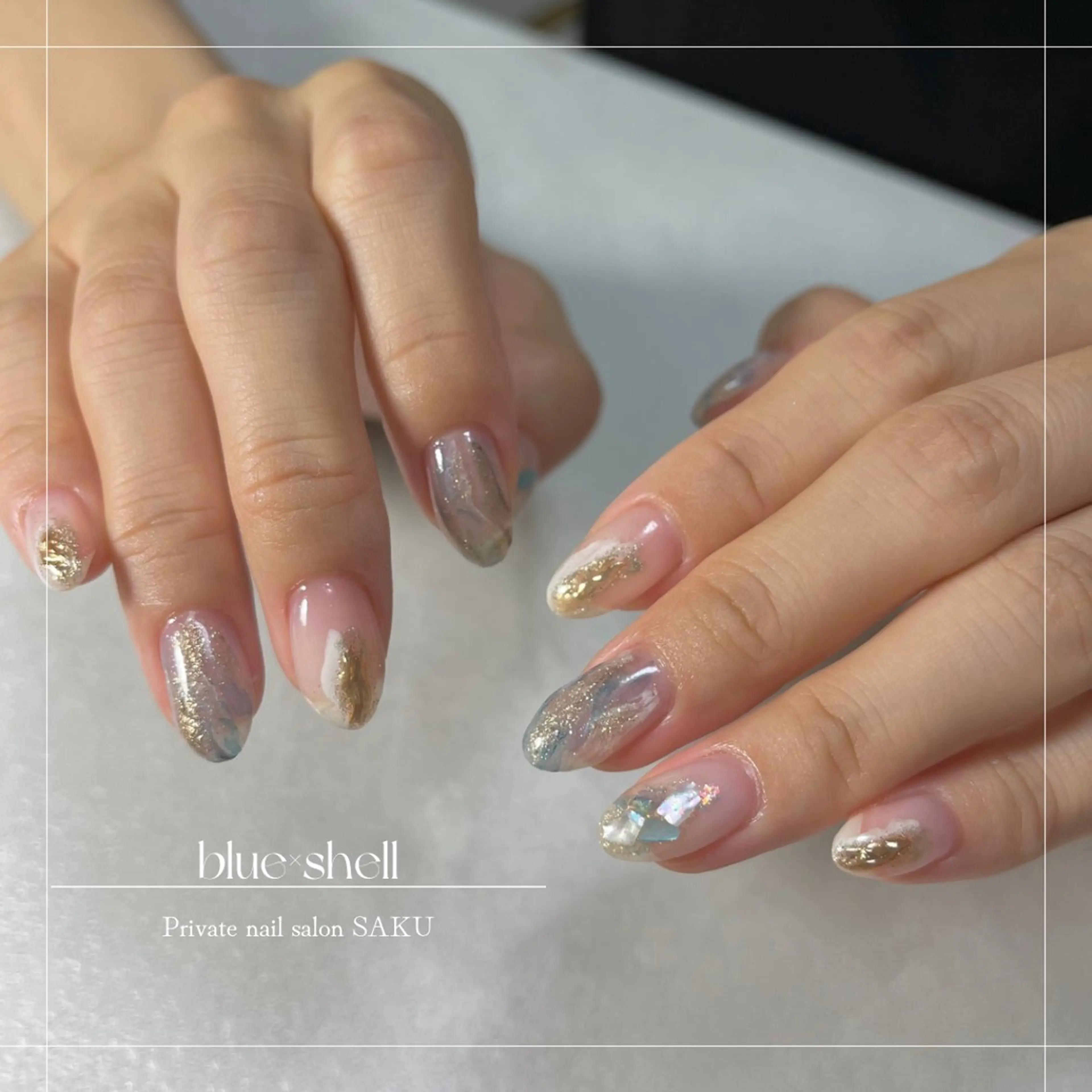 ネイル SAKU  nail[サクネイル]所属・SAKU nail 作島茜のネイルデザイン