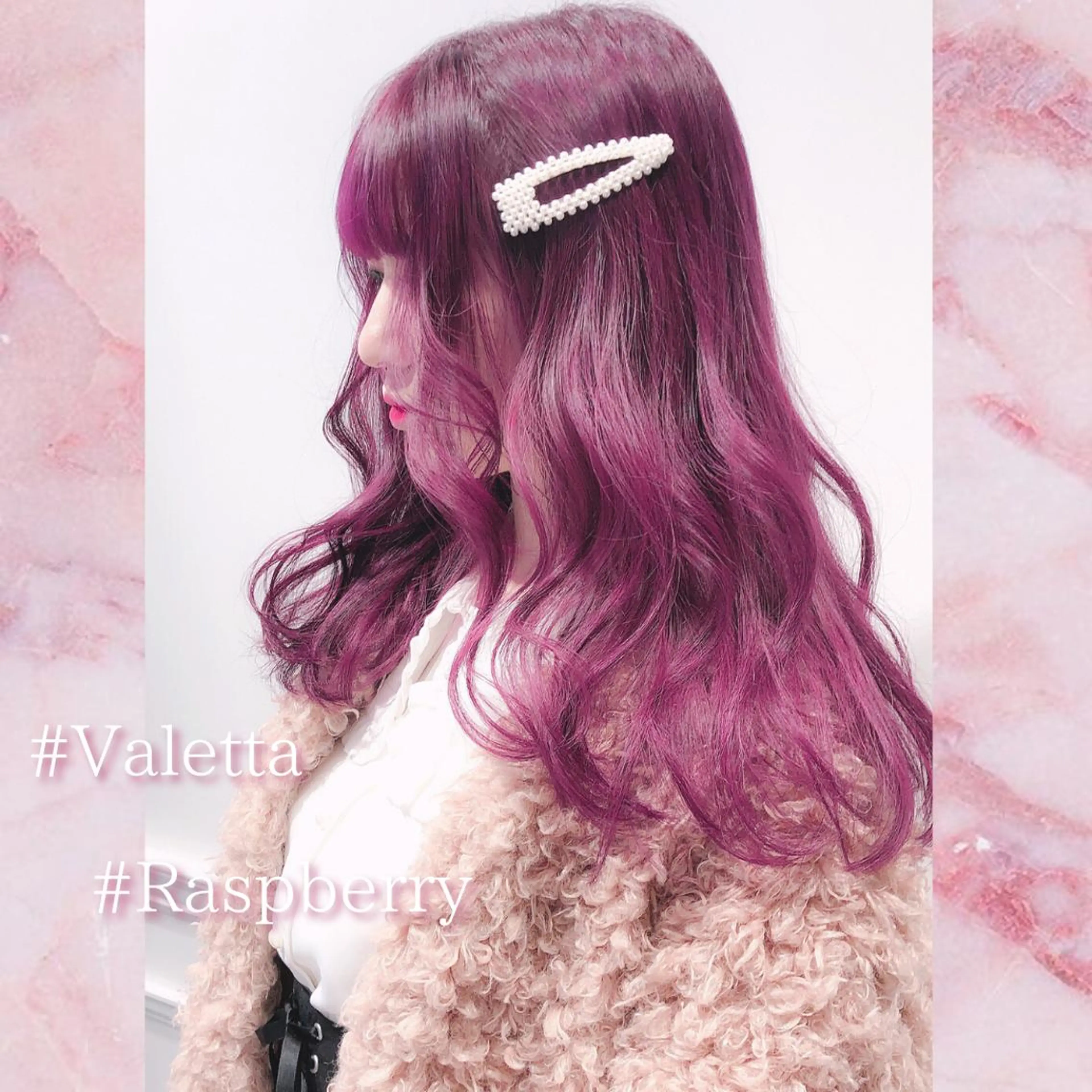 ロング カラー ブリーチ ヘアカラー トリートメント LOTTA CUCCI所属・miyu /トレンド カラー×艶髪のヘアスタイル