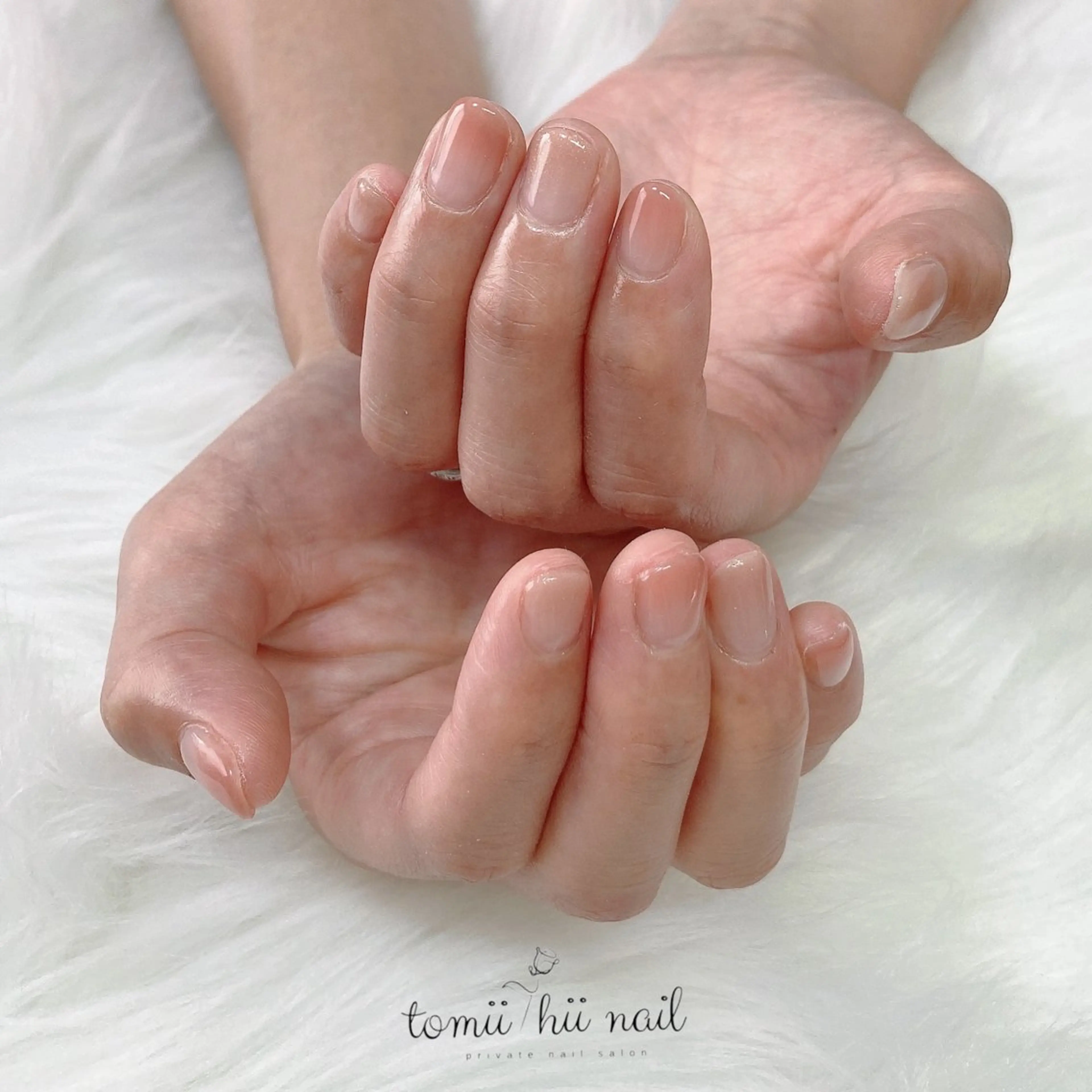 ネイル グラデーション シンプルネイル tomii-hii -nailのその他イメージ