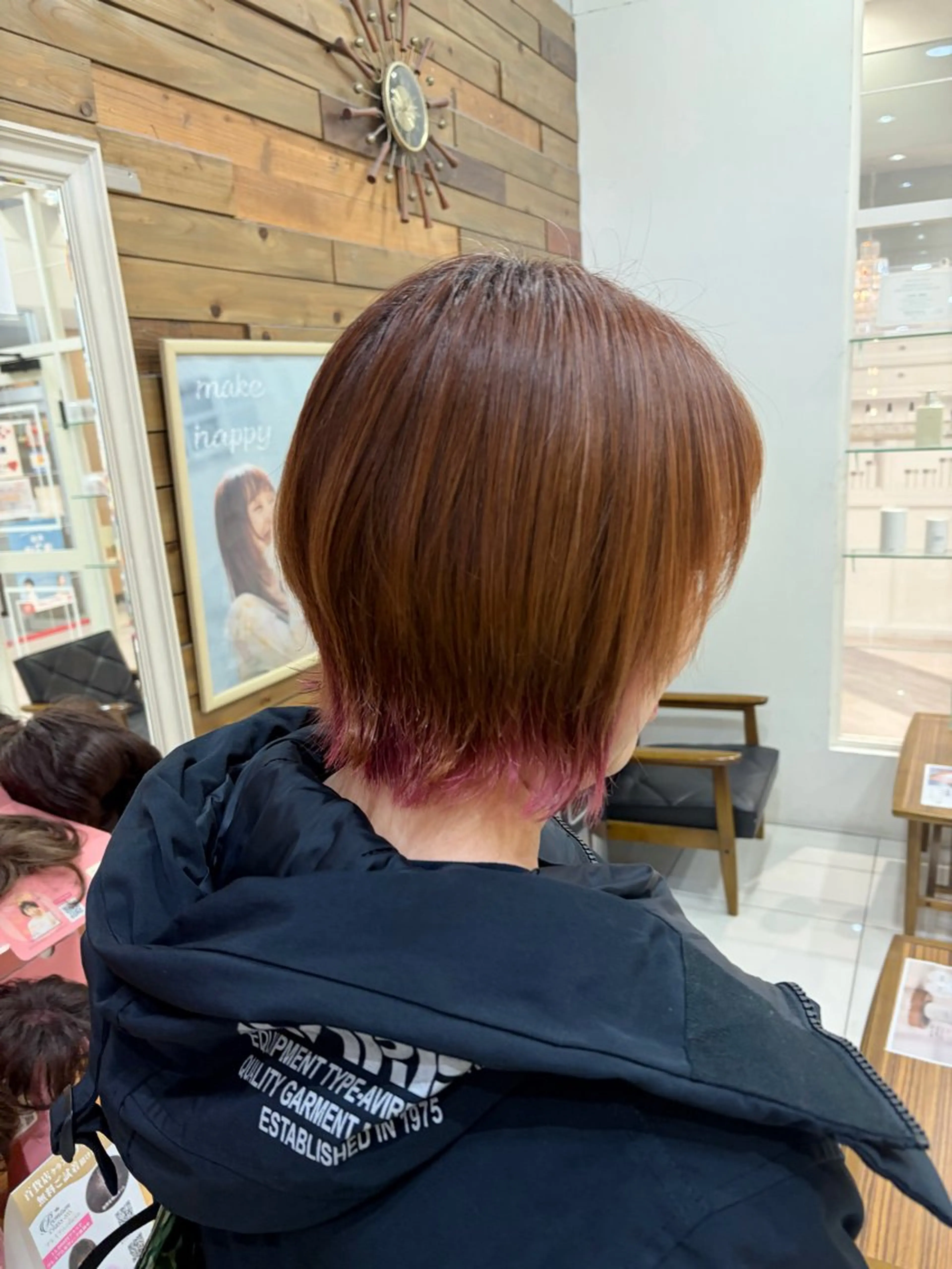 ショート カラー カット ヘアカラー メンズパーマ/ウルフ /似合わせカット滉一のヘアスタイル