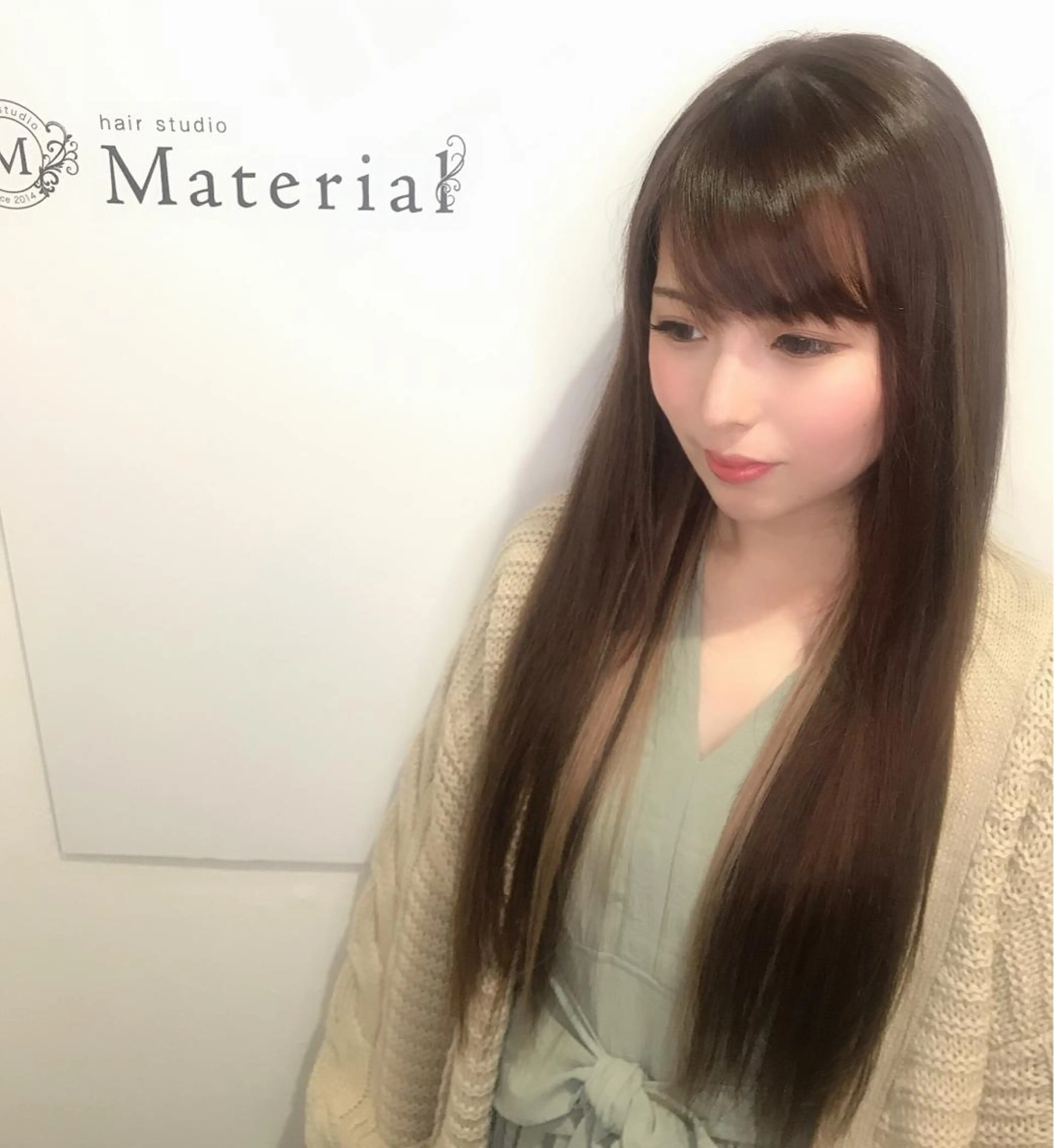 ロング エクステ マテリアル 中央駅店のヘアスタイル