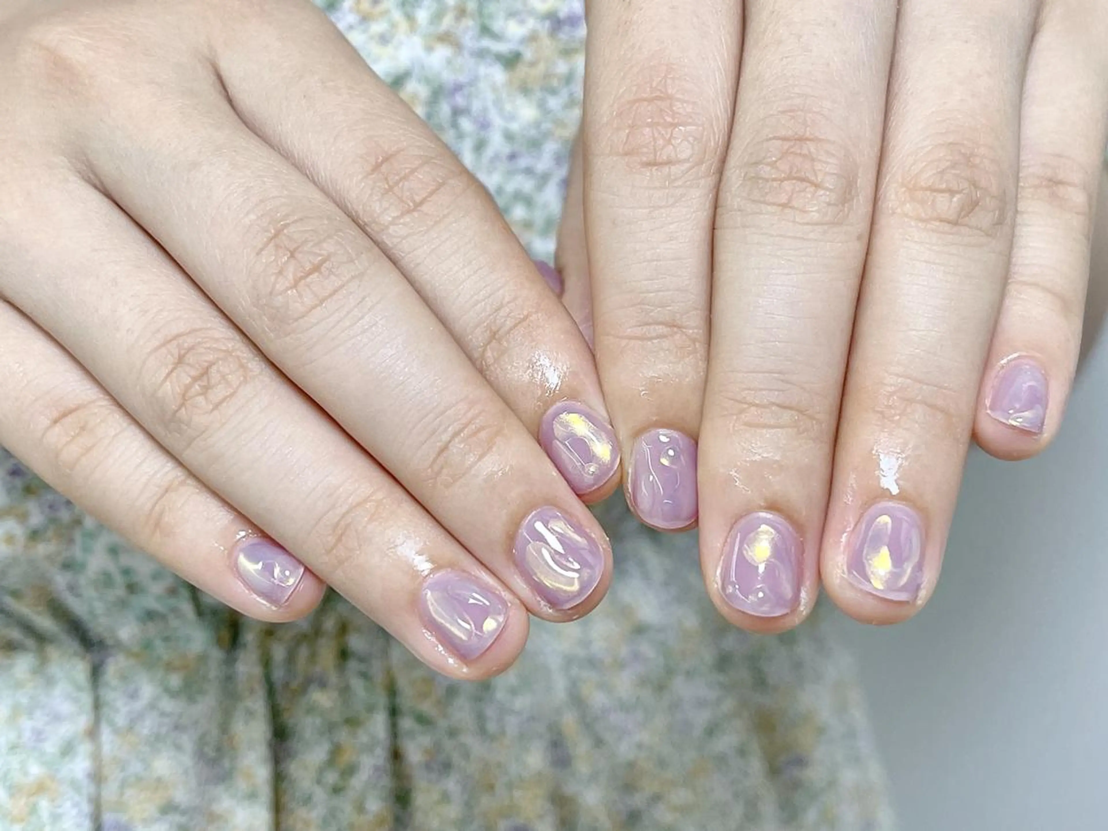 ネイル na🎀🎀na ちゅるちゅるのネイルデザイン