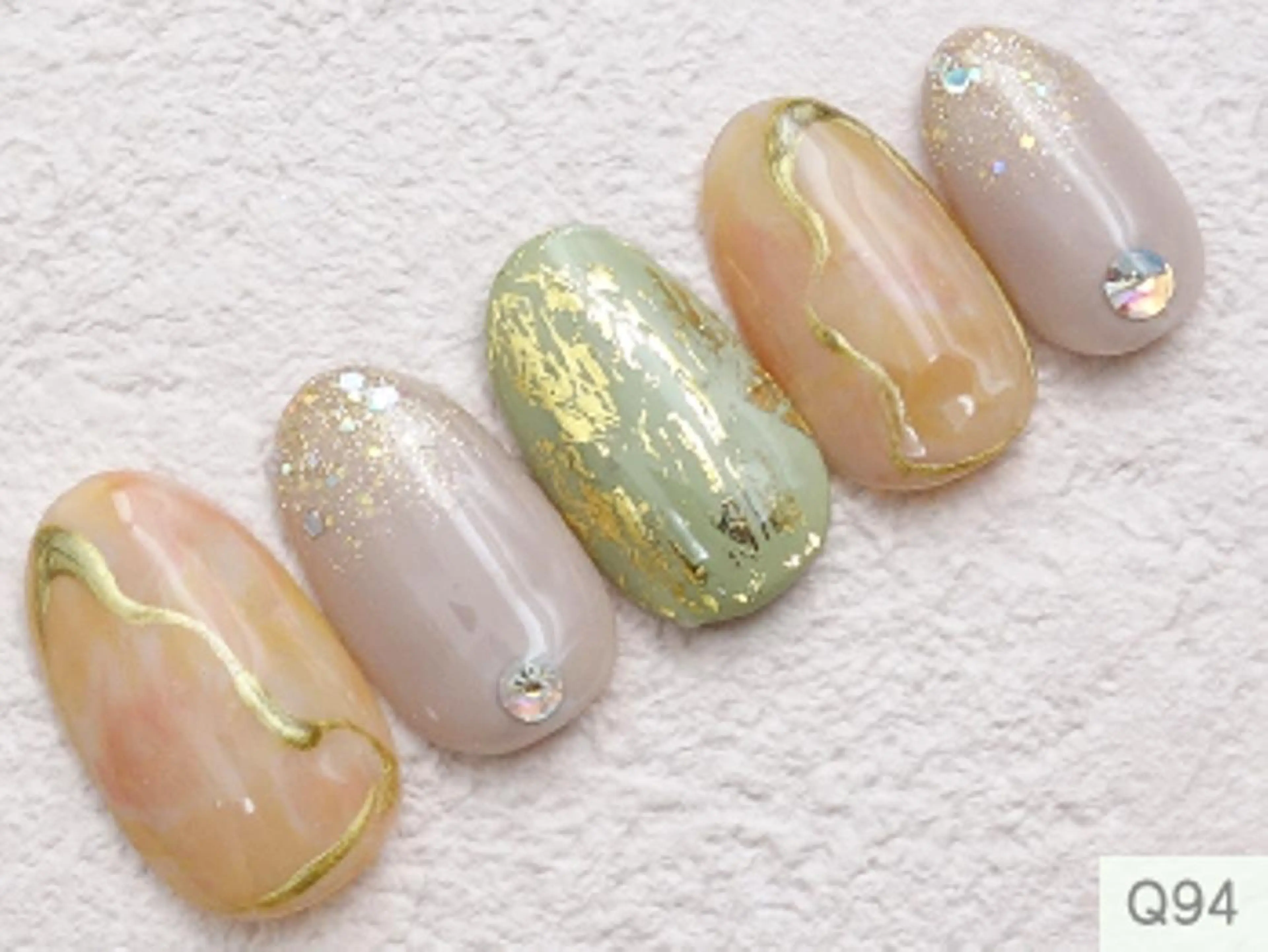 ネイル アートネイル ジェルネイル マグネットネイル ネイル nanのネイルデザイン