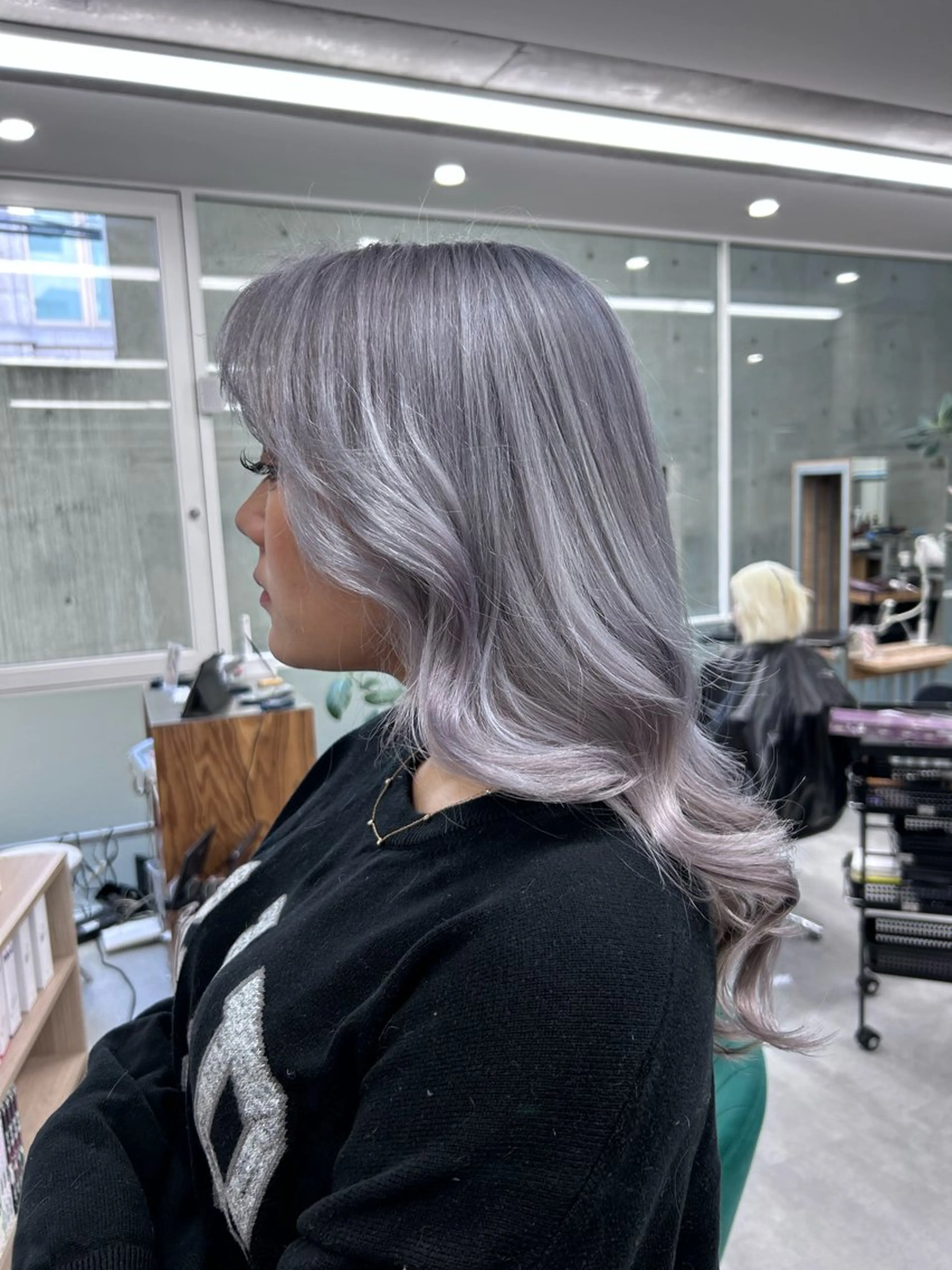 ロング カラー ブリーチ ケアブリーチ デザインカラー ダブルカラー ハイトーンカラー ヘアカラー welring所属・Aoba 🫧艶ハイトーン🫧のヘアスタイル