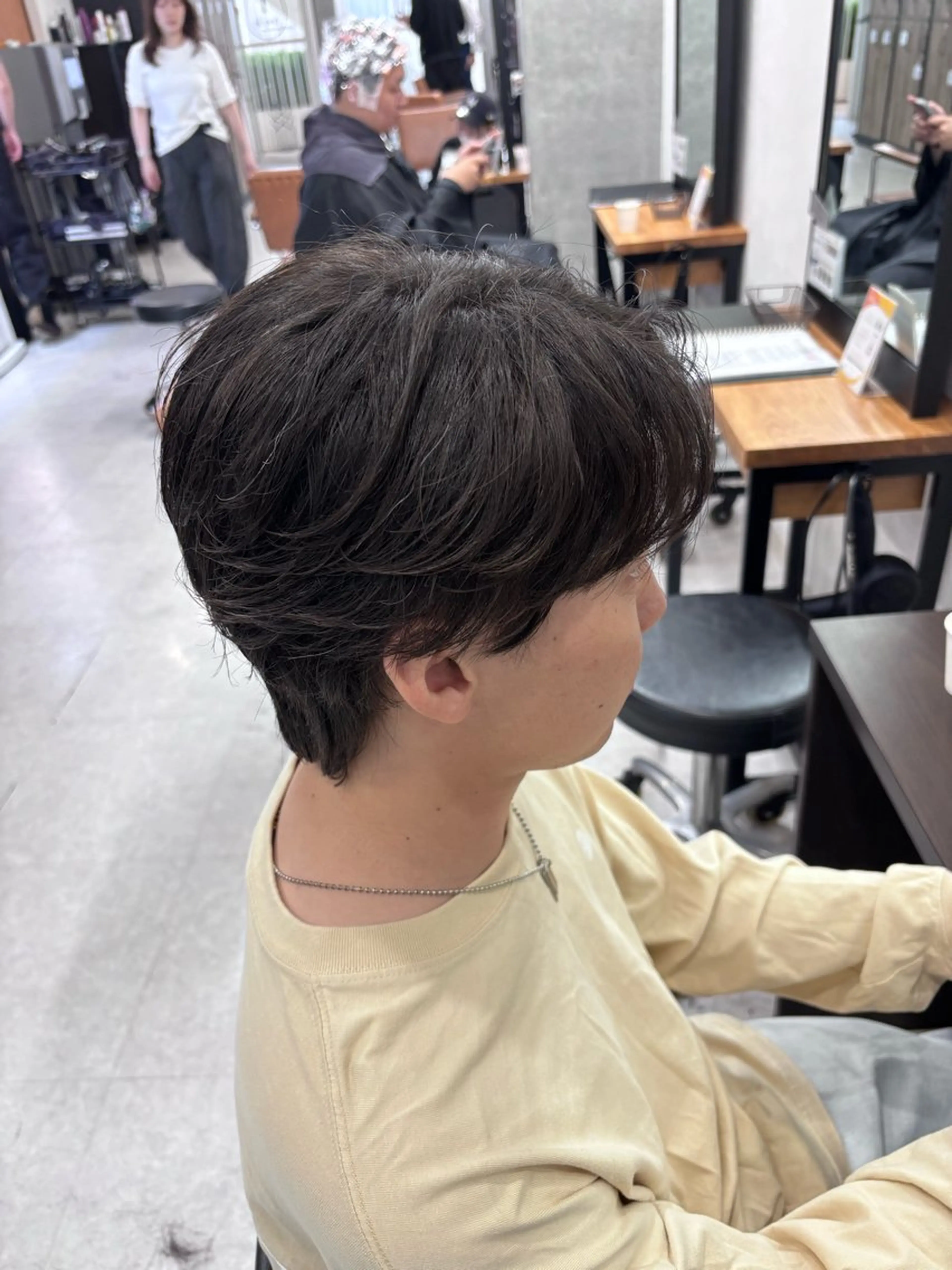 メンズ カット トリートメント ヘッドスパ ヘアセット 美容研究所 🇰🇷yutoのヘアスタイル