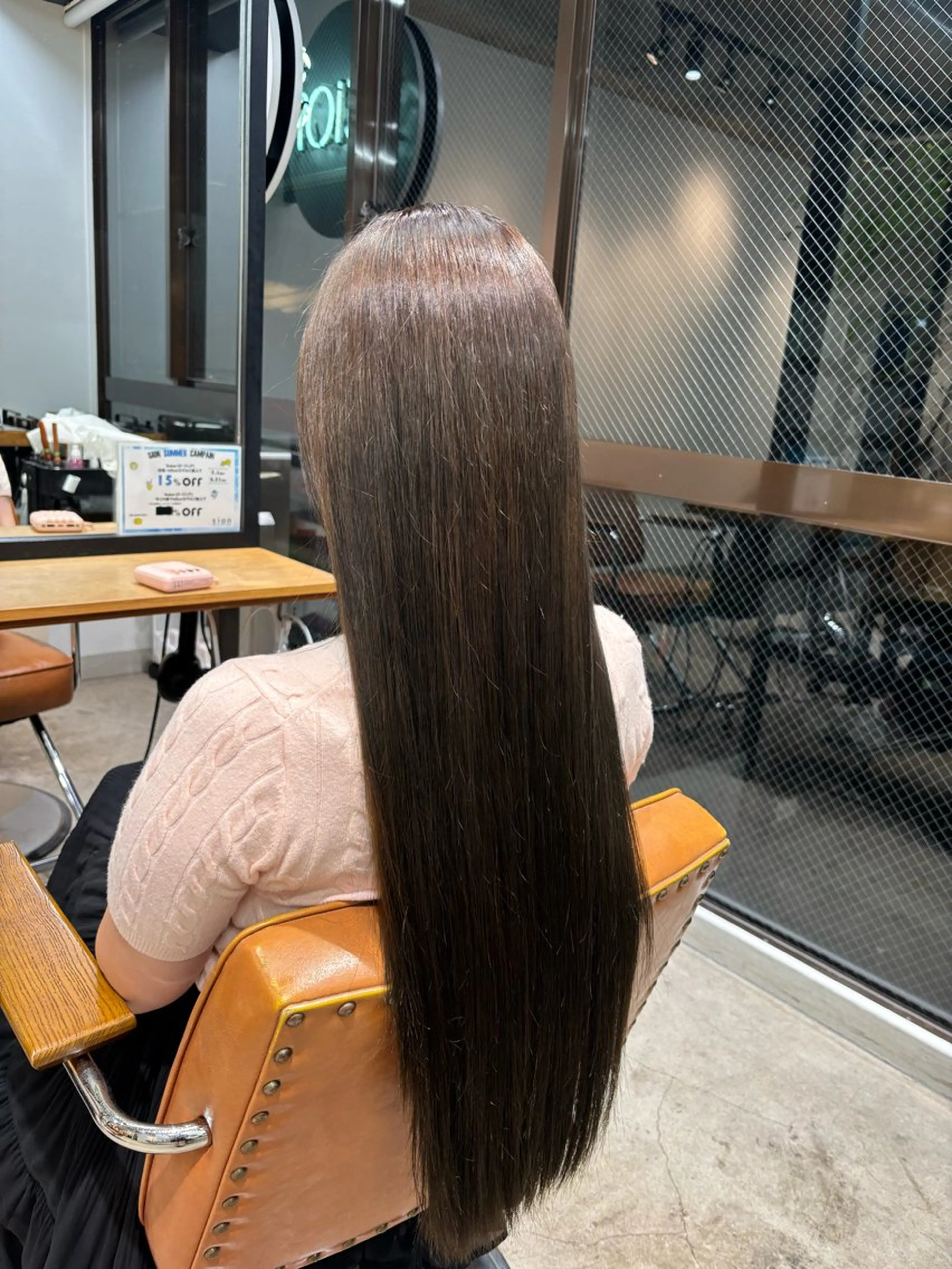 ロング カラー zina karin୨୧˙˳⋆のヘアスタイル