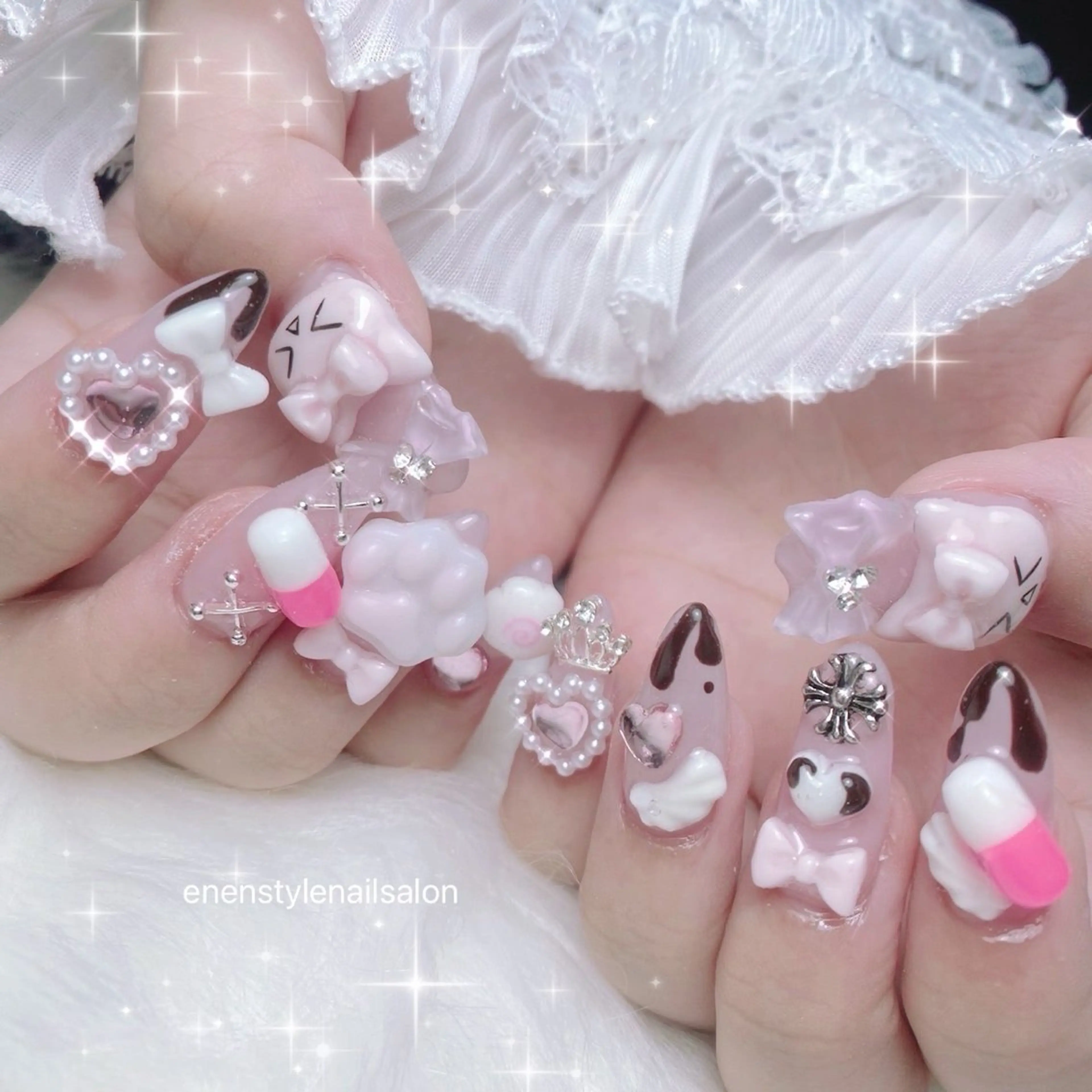 ネイル ハンドネイル 👑enen style👑のネイルデザイン