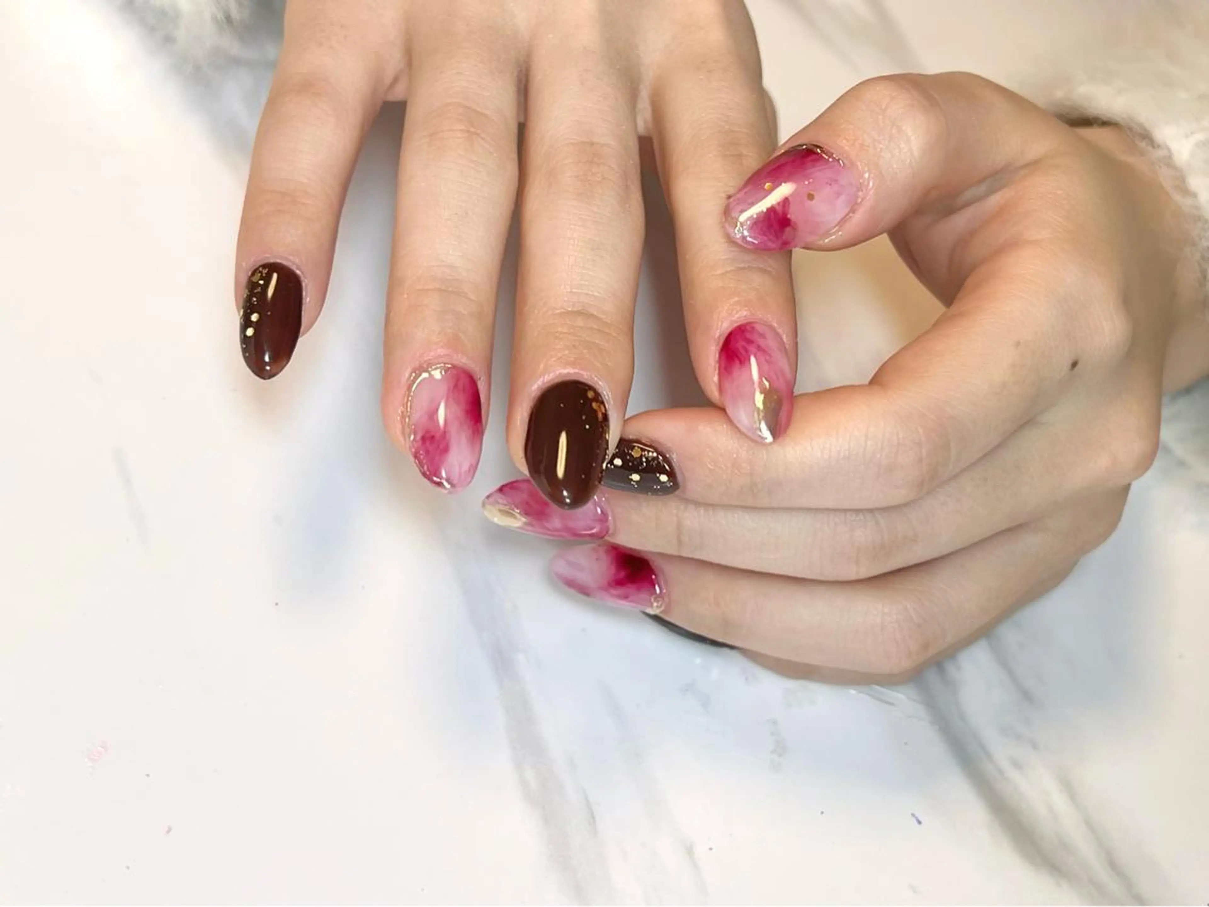 ロング ネイリスト シンのネイルデザイン