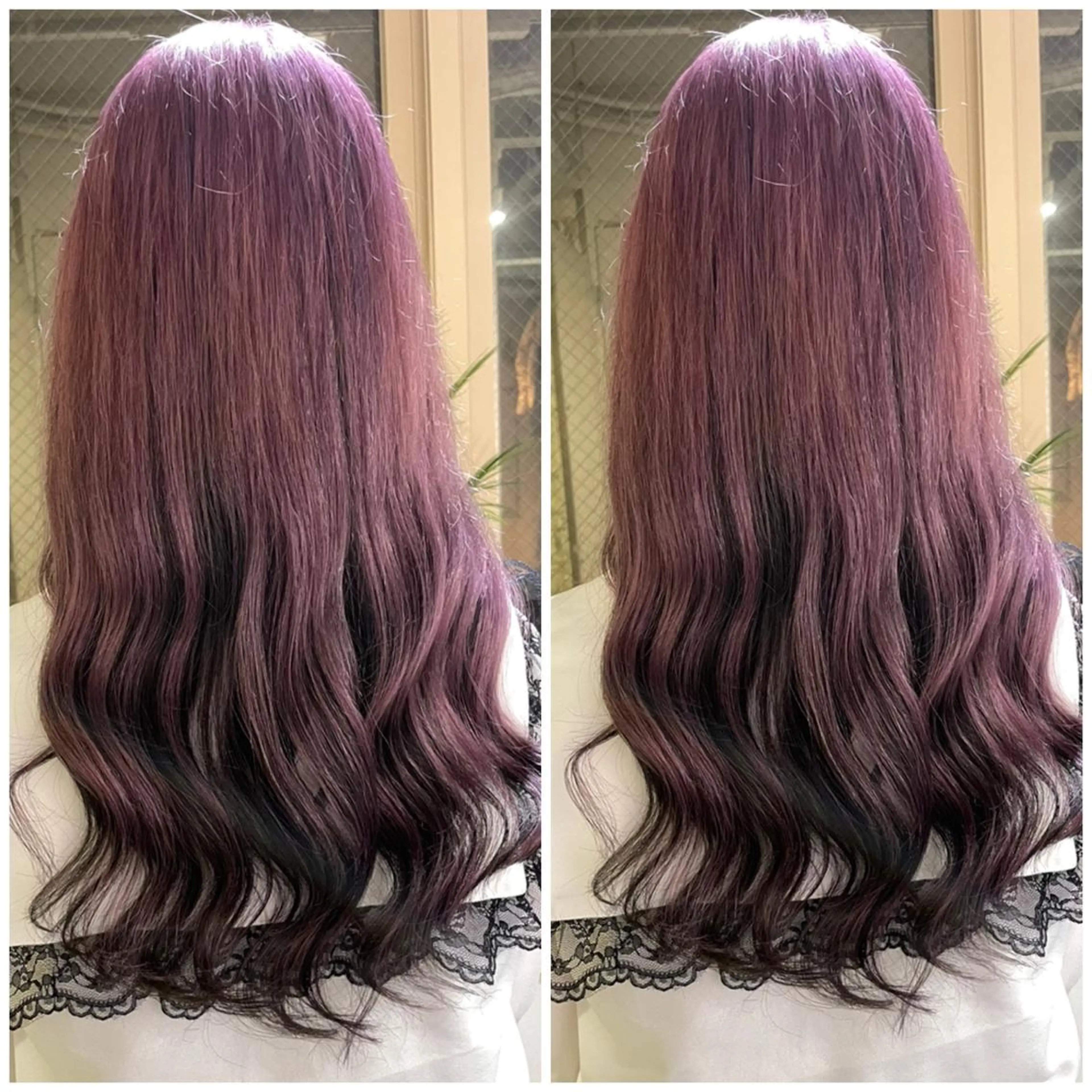 ロング ヘアカラー エクステ 🦋プルエクステ ARISA🦋のヘアスタイル