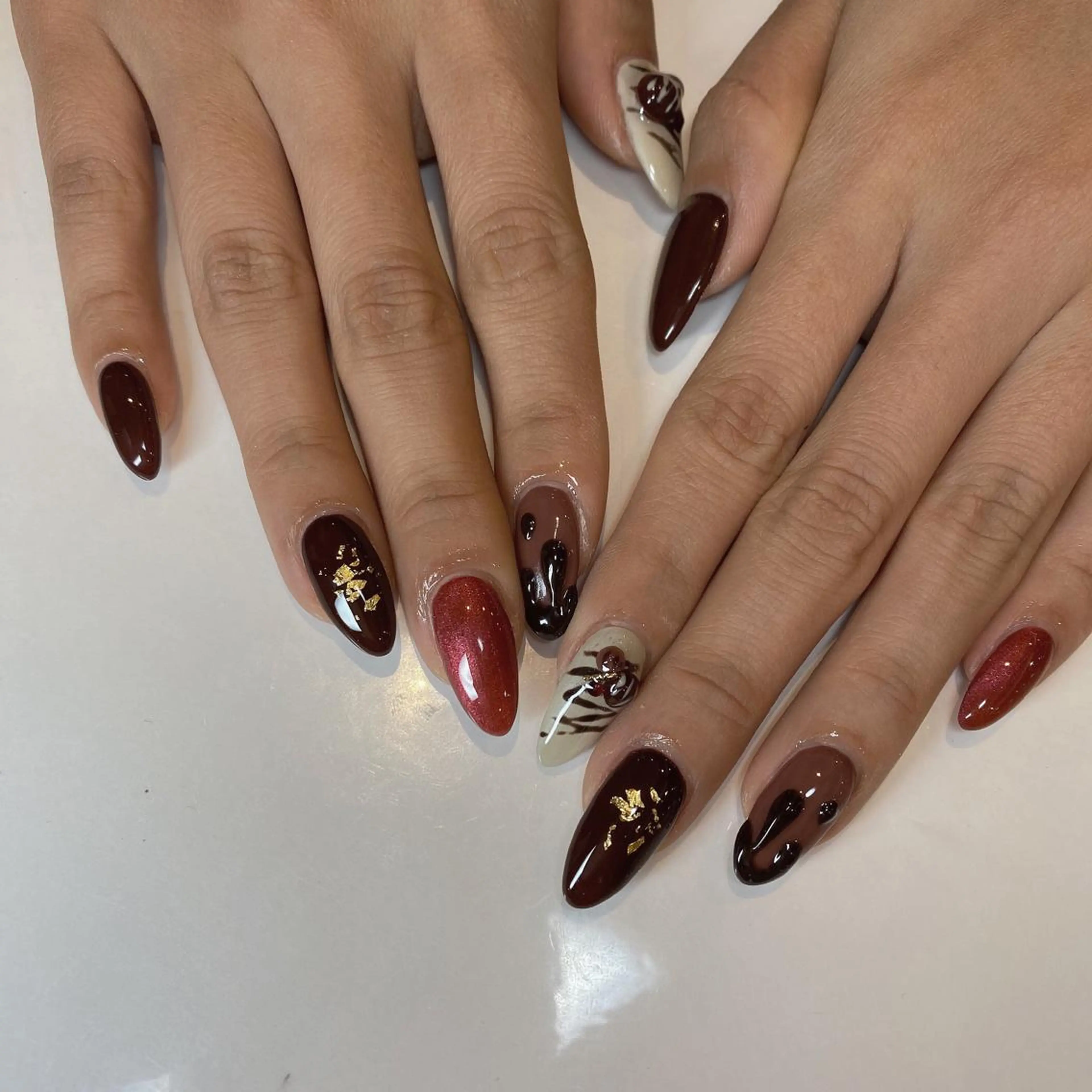 ネイル ハンドネイル 鶴田୨ৎmaison de NALIのネイルデザイン