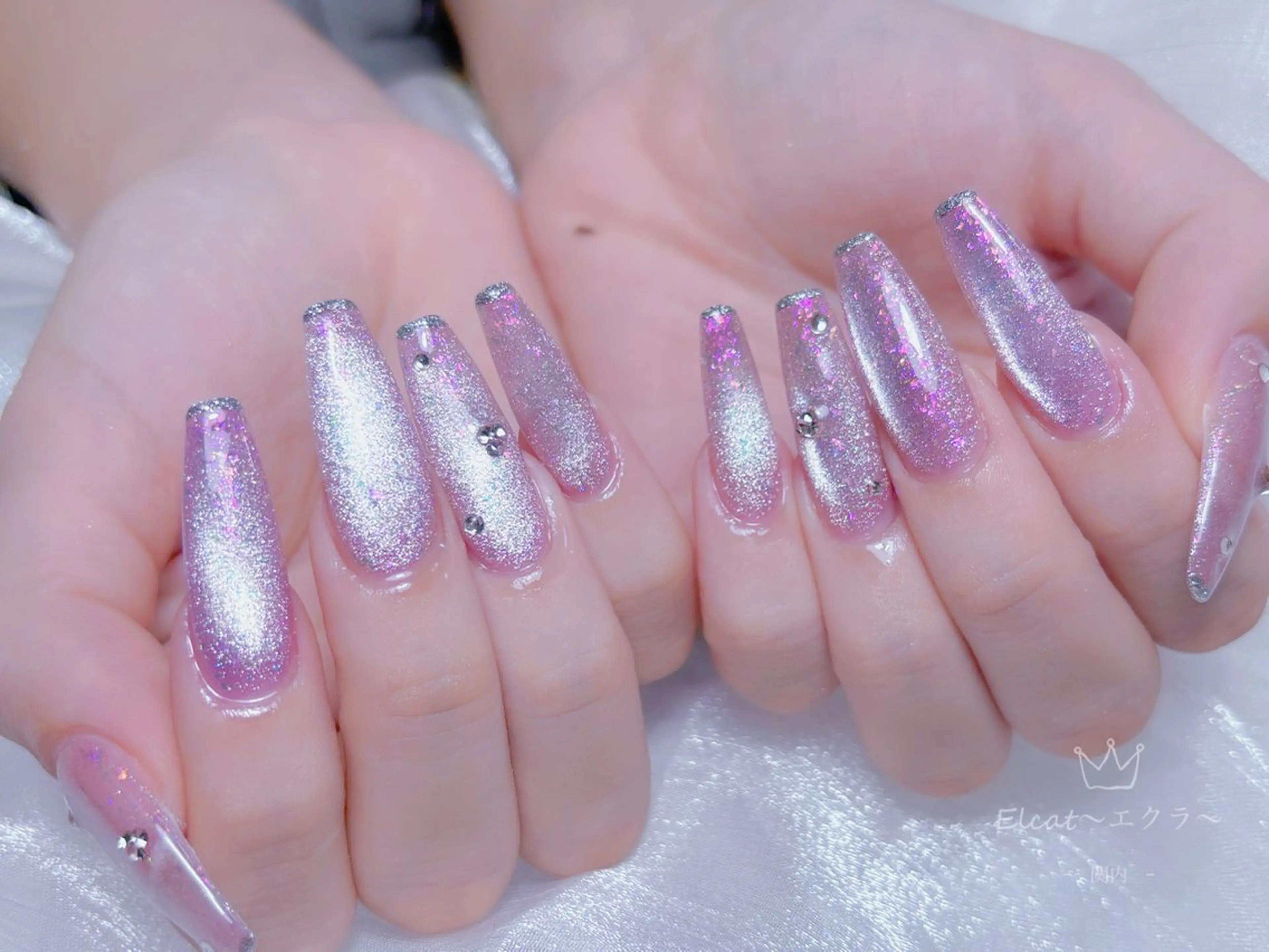 ネイル ネイルサロンエクラ 🫧Shizukaのネイルデザイン