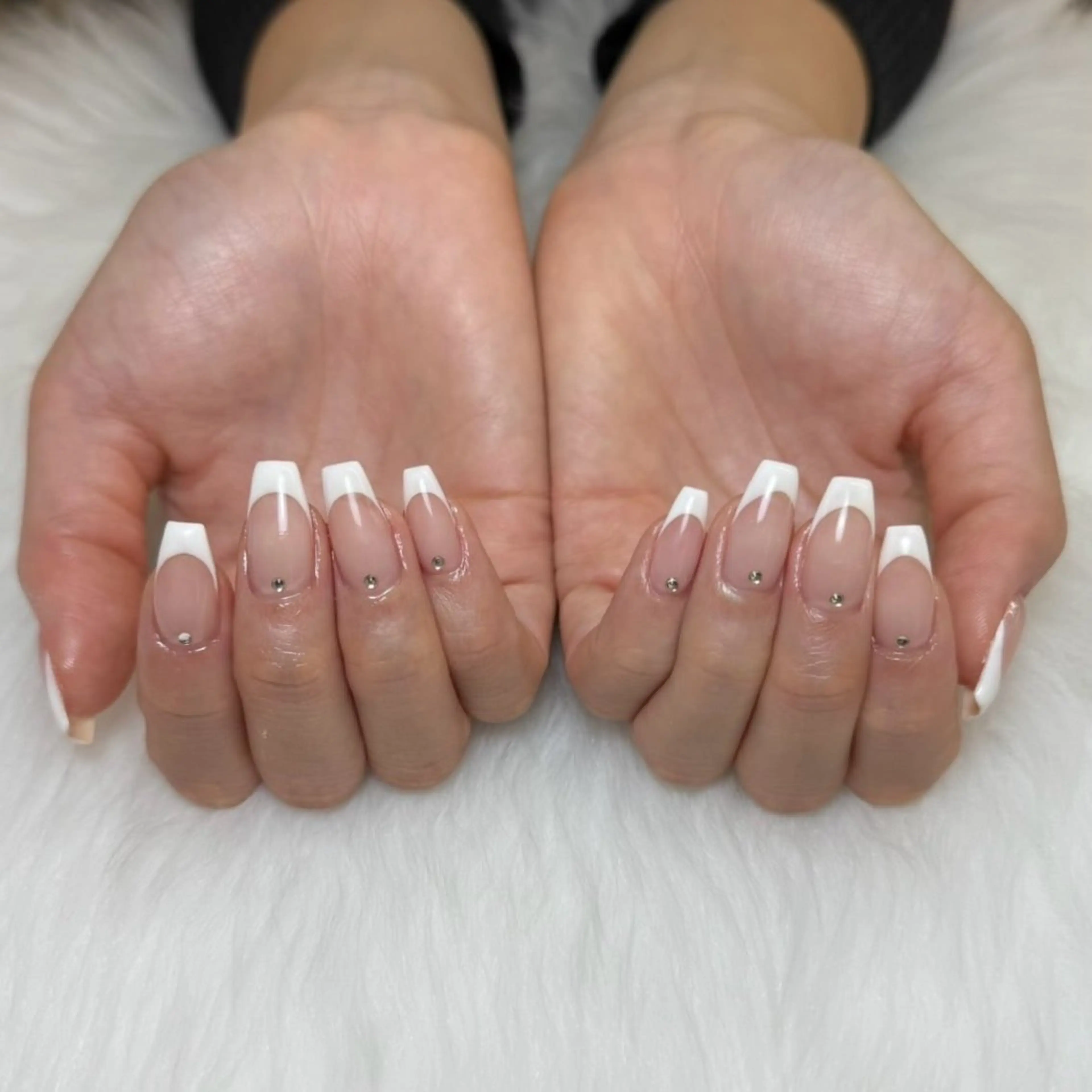 【特別価格❕オフあり】🫧フレンチアート🫧長さだし10本込み 1色の写真