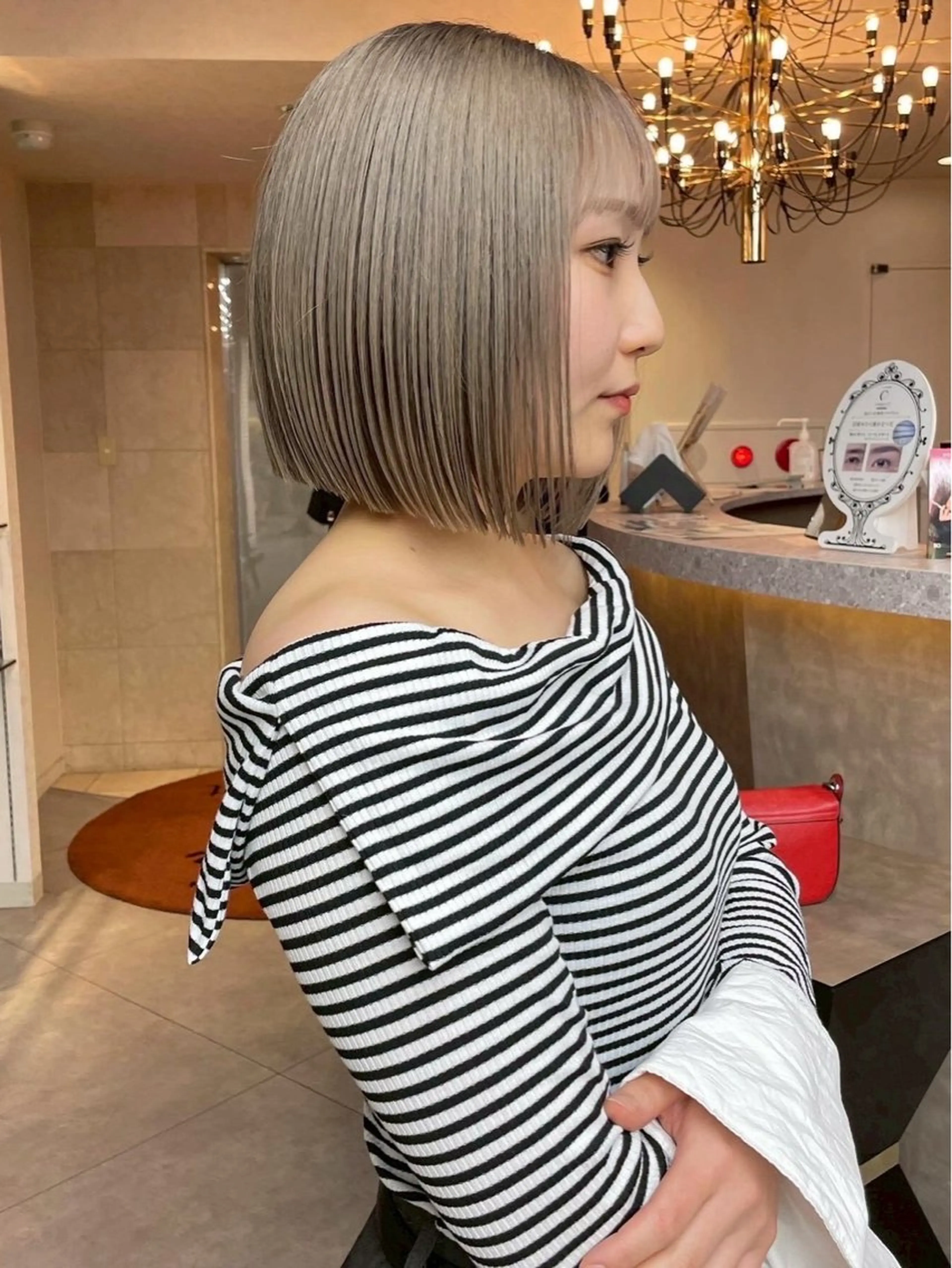 ミディアム トリートメント 茶谷 沙穂のヘアスタイル