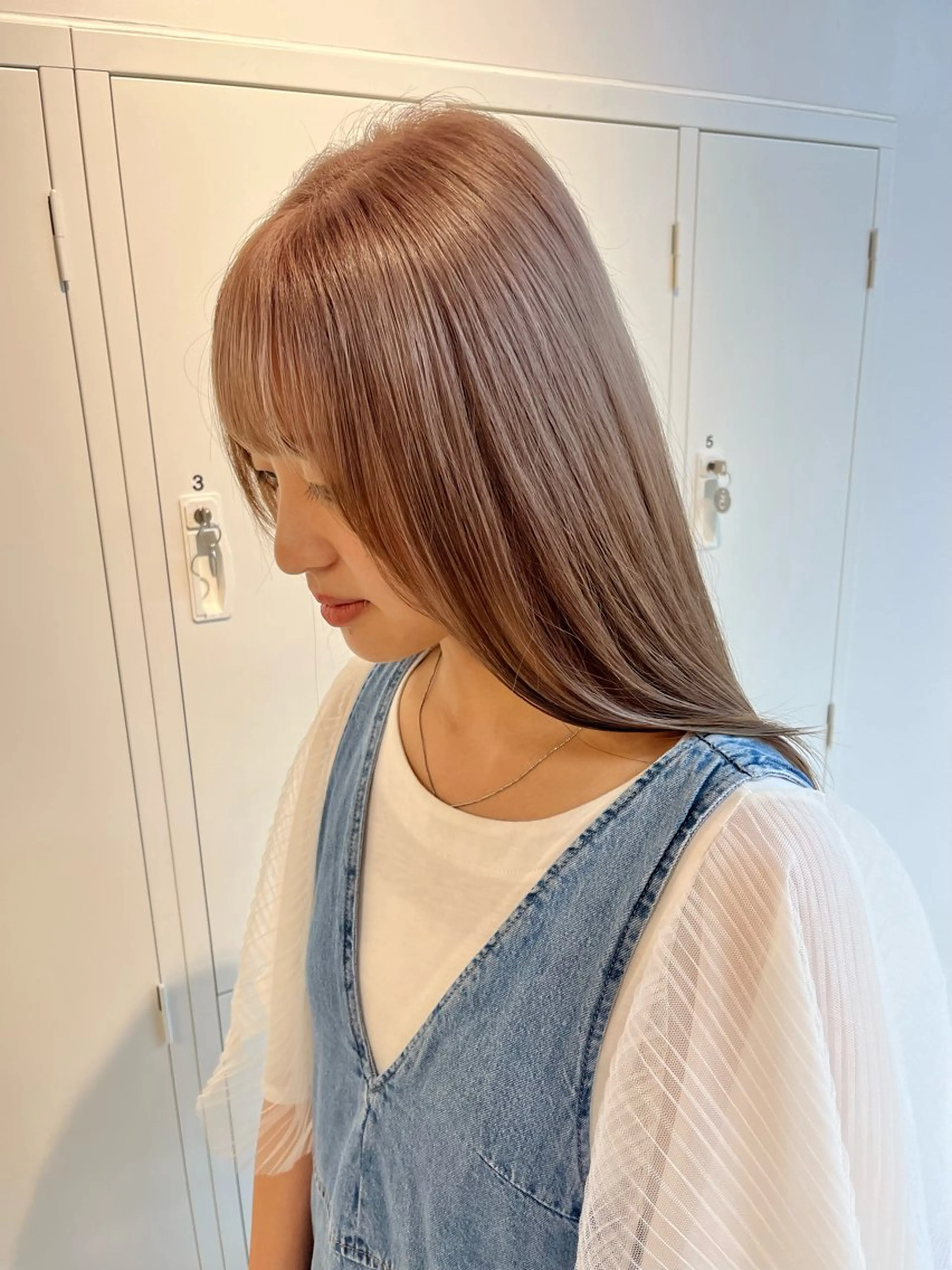 ロング 透明感カラー/艶髪/ 高城潤也のヘアスタイル