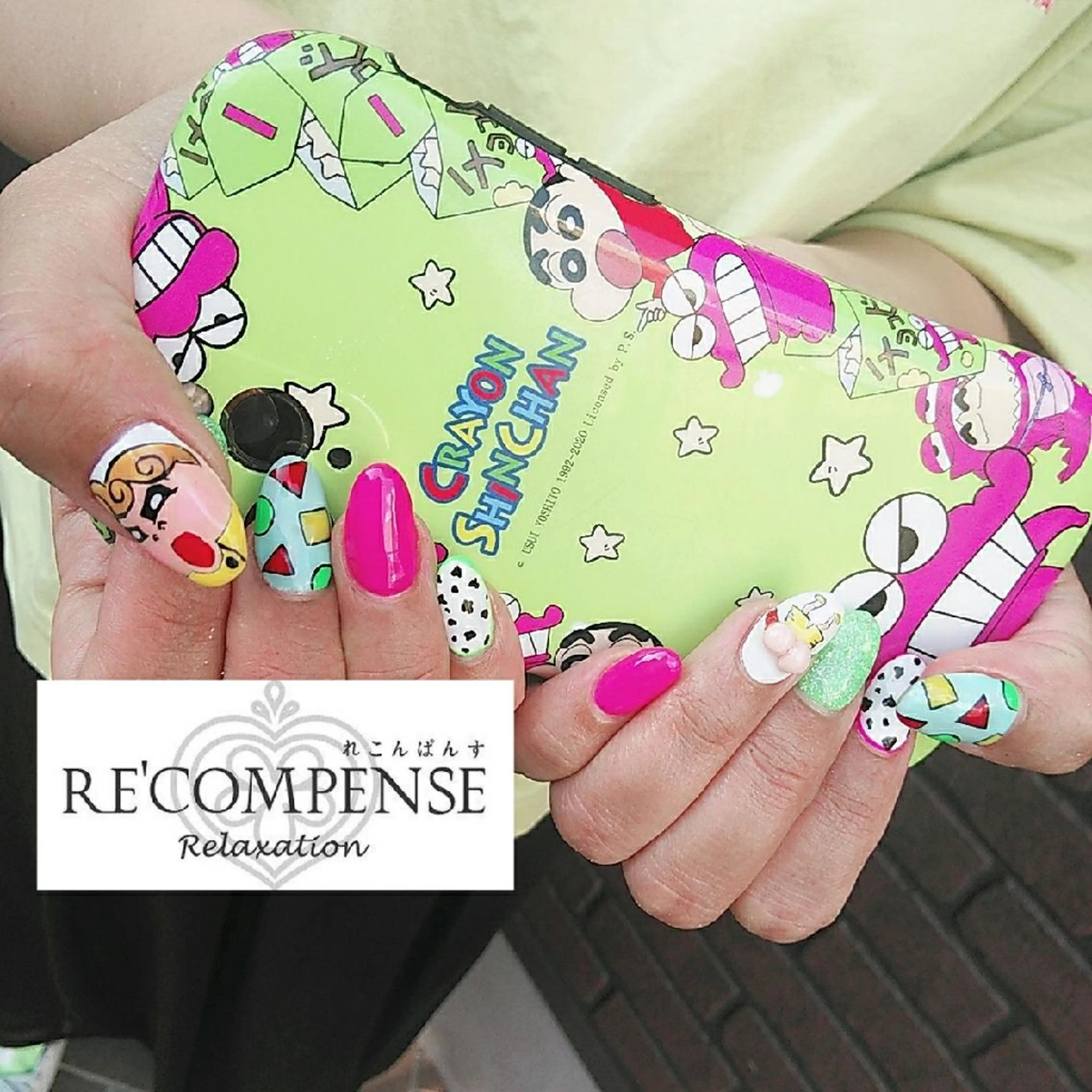 ネイル RE'COMPENSE所属・れこん ぱんすのネイルデザイン