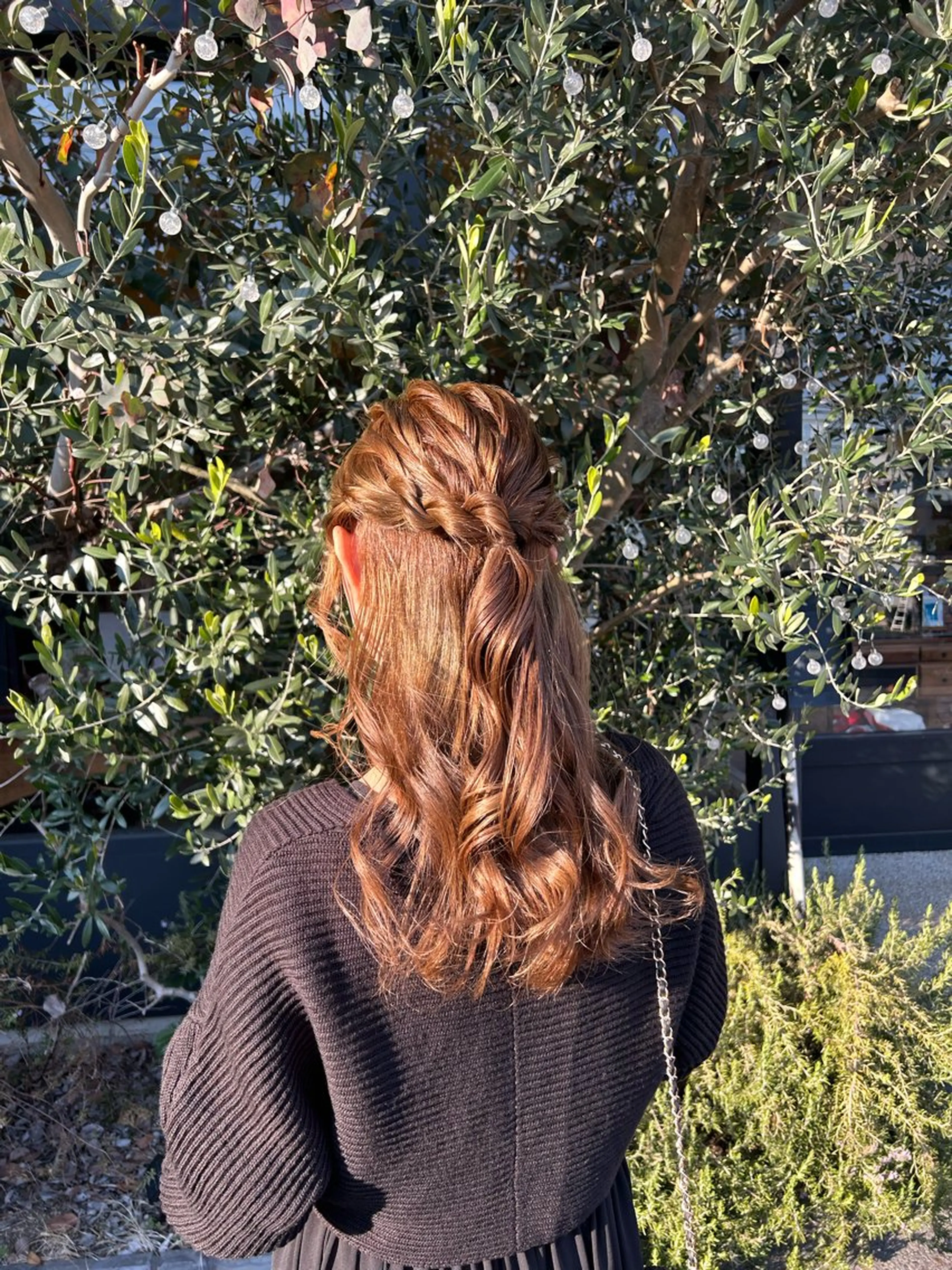 ヘアセットの写真