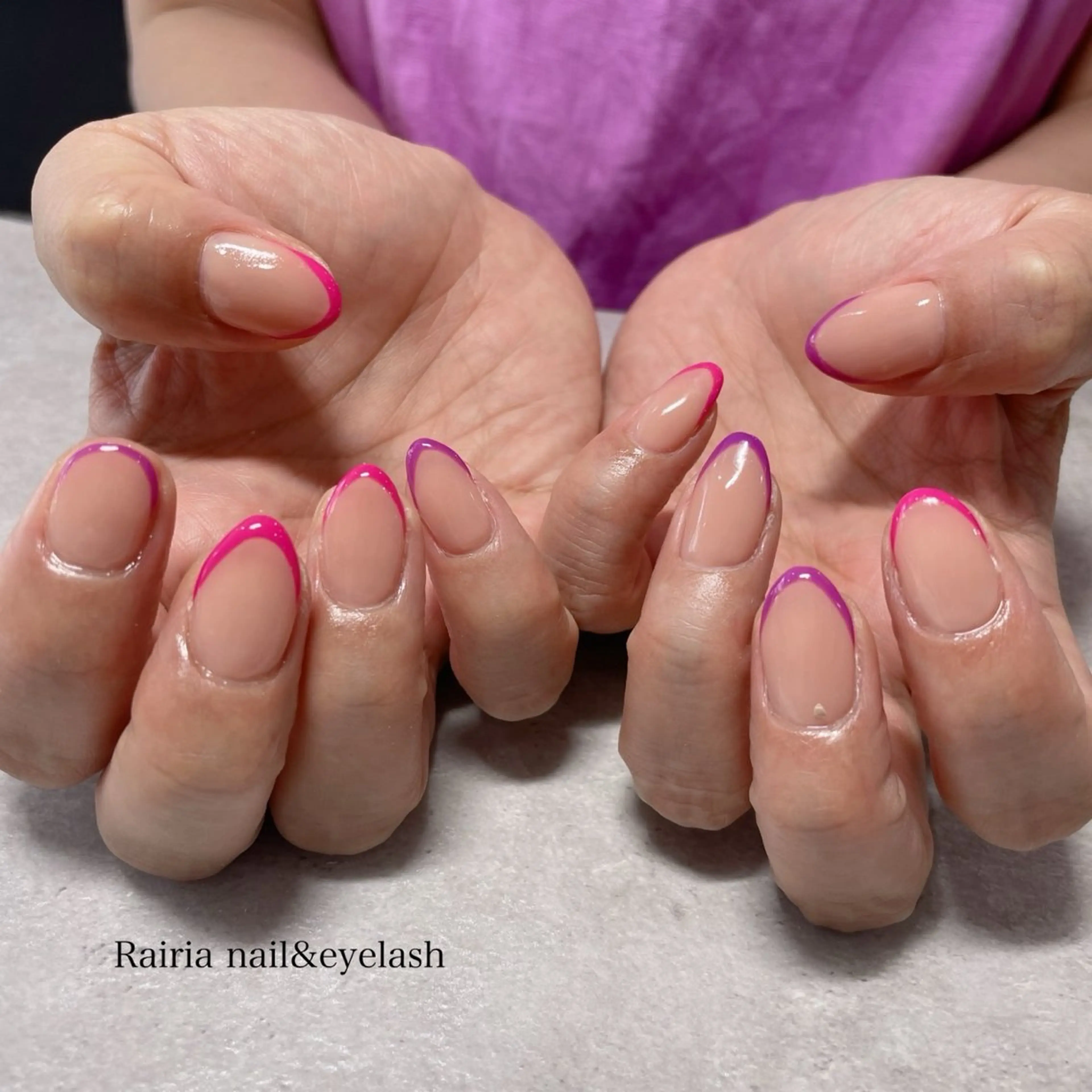 ネイル フットネイル フレンチネイル ジェルネイル マグネットネイル オフィスネイル NAILSALON CRISTA所属・🤍CRISTA yui🤍のネイルデザイン