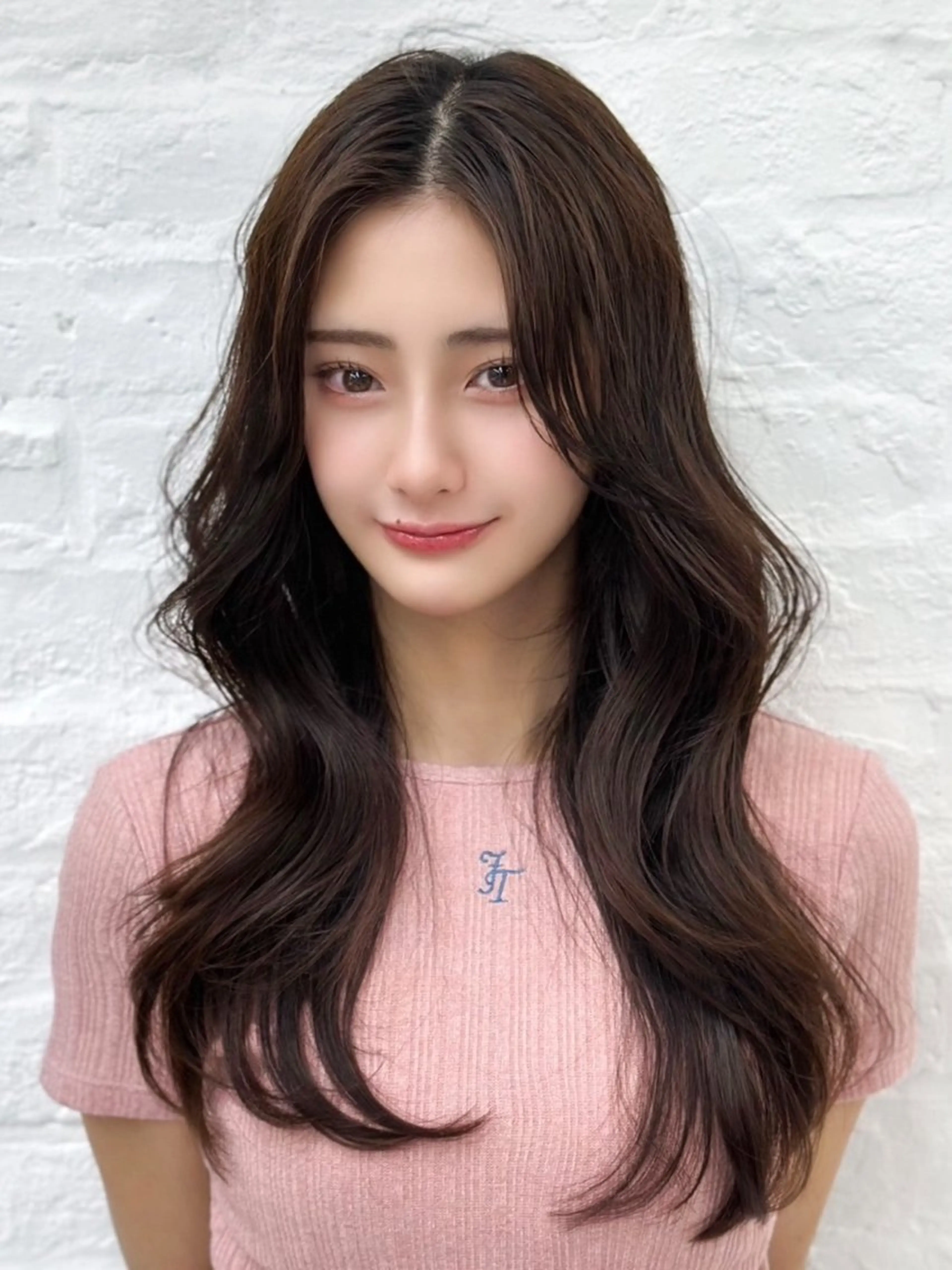 セミロング カット ヘアカラー トリートメント ヘッドスパ ヘアセット 前髪顔まわりカット 🌈中村海聖のヘアスタイル