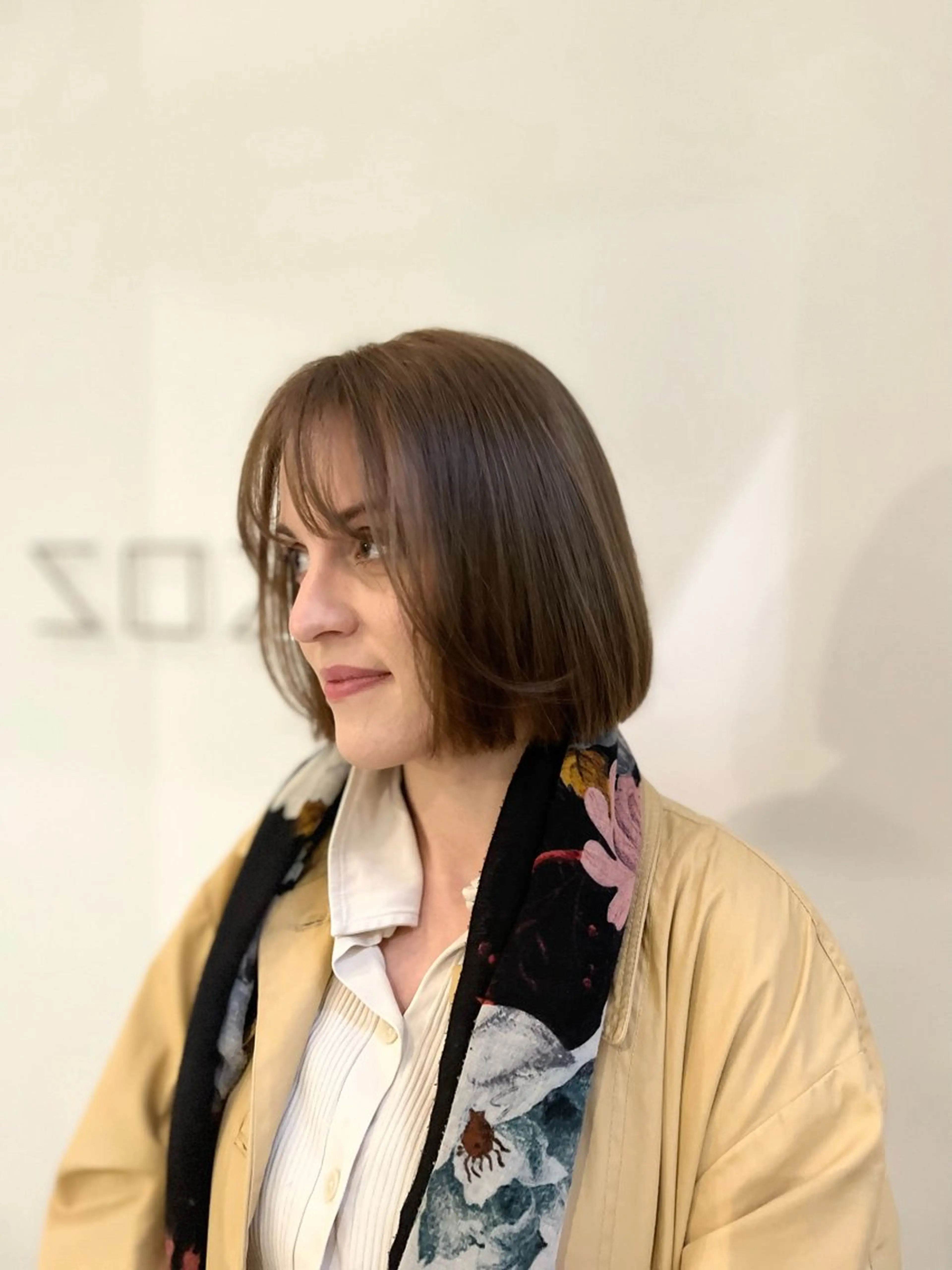 ショート La fith rosa所属・miharu🐱 茨木/透明感カラーのヘアスタイル