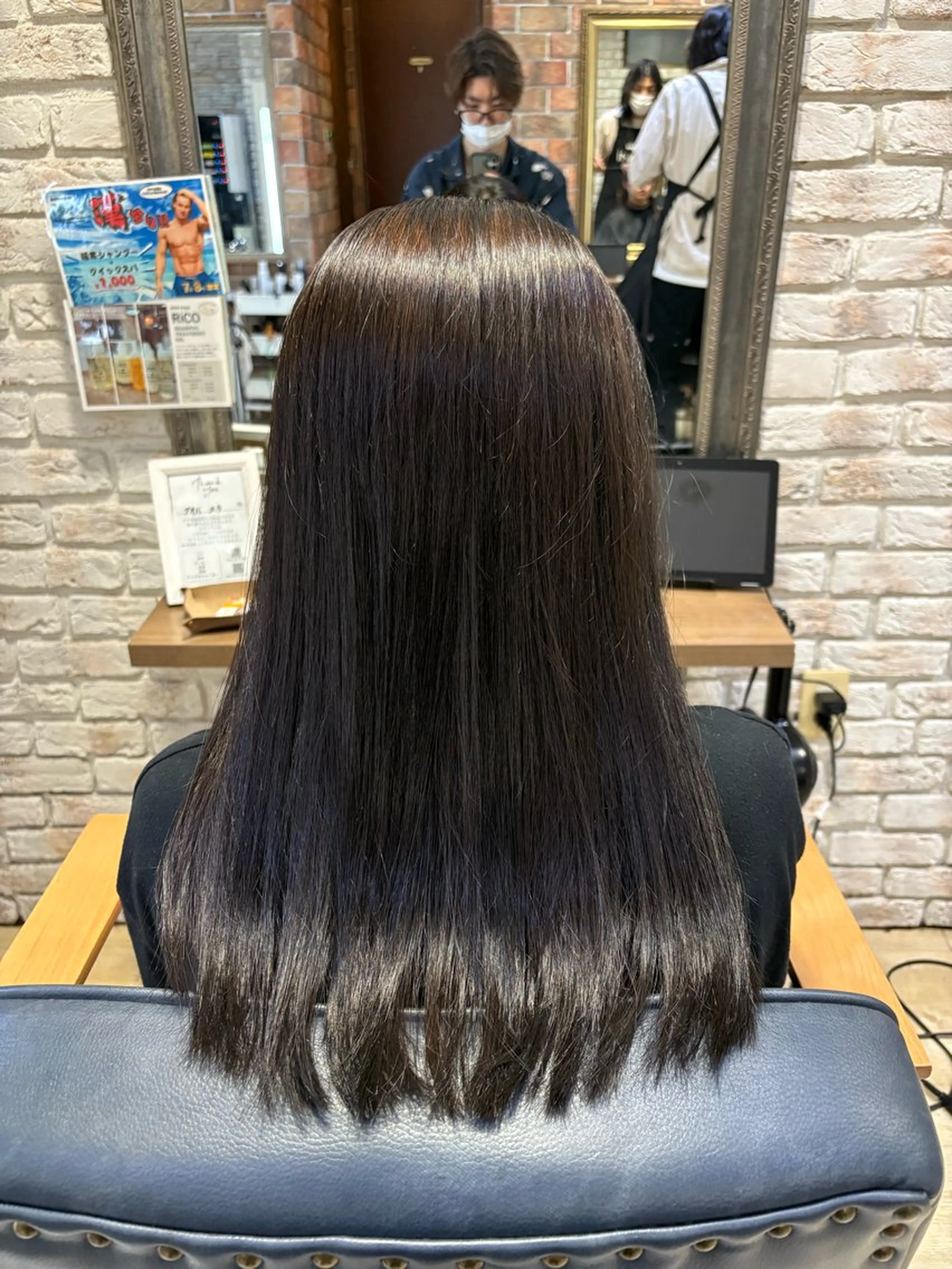 セミロング 田中 元規のヘアスタイル