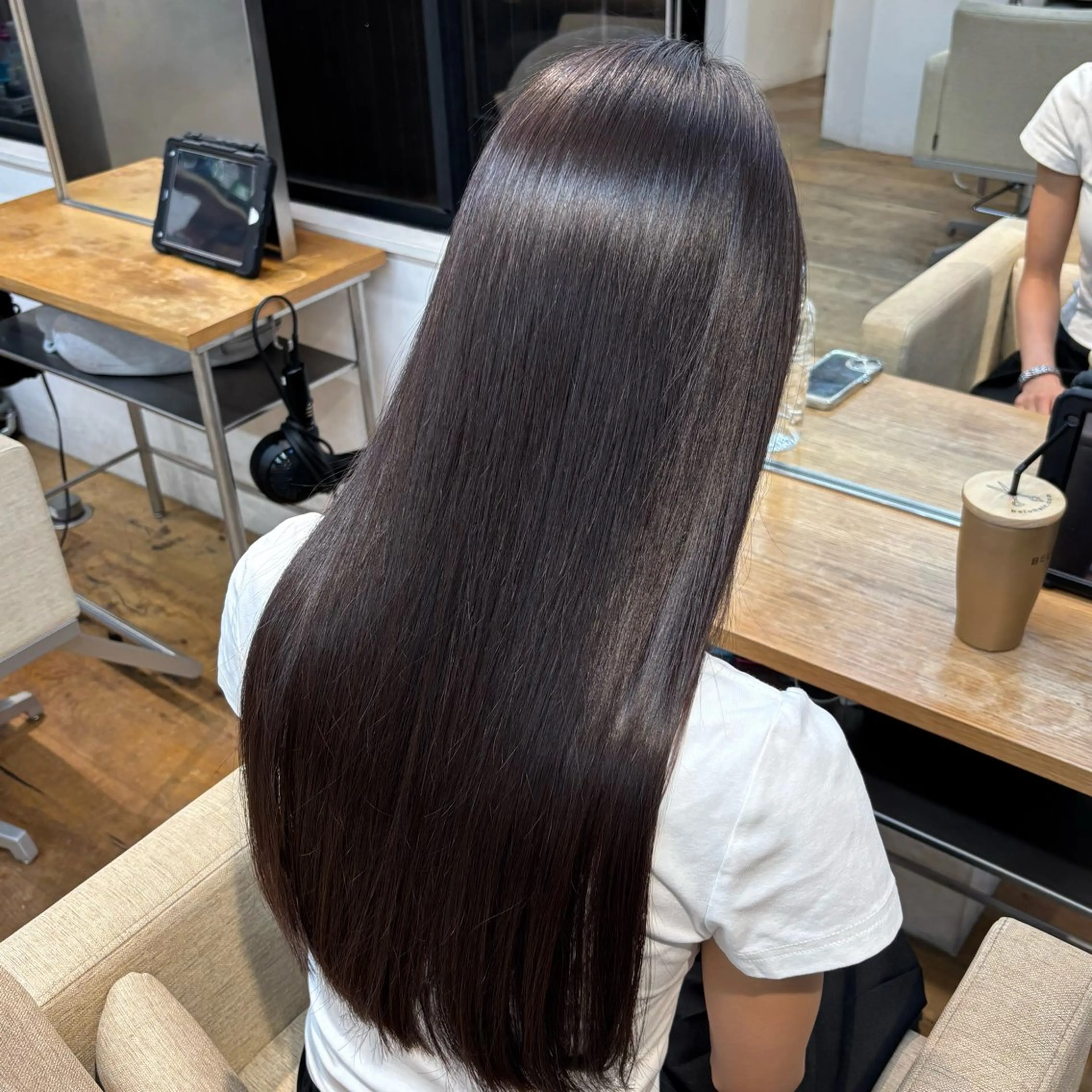 縮毛矯正 BELO OSAKA マオのヘアスタイル