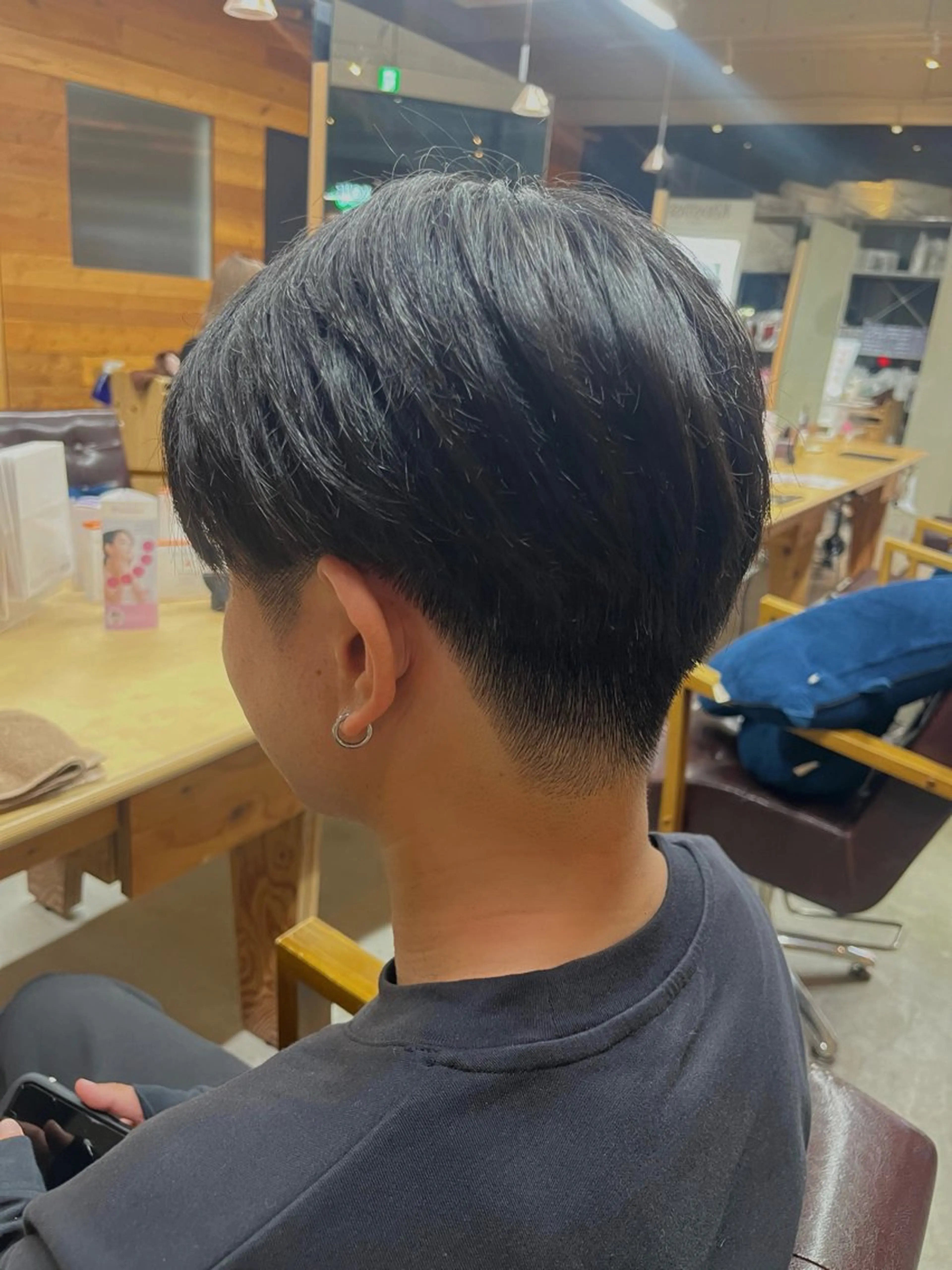 【🫧似合わせ×清潔感🫧】【頭皮改善✨】メンズカット＆ヘッドスパ👨🏻の写真