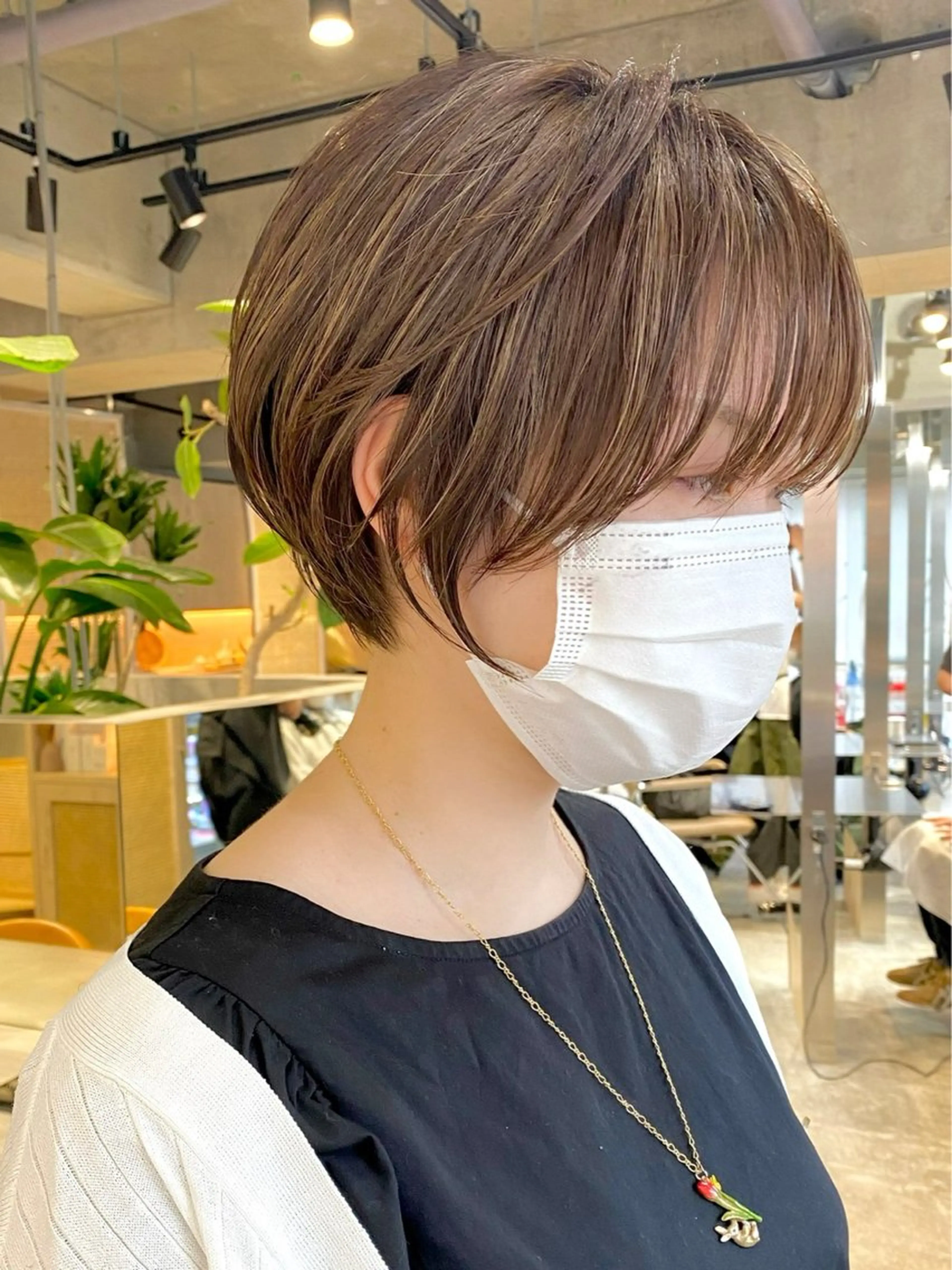 ショート カラー ショートボブ ボブ ショートヘア fifth大川 尚輝のヘアスタイル