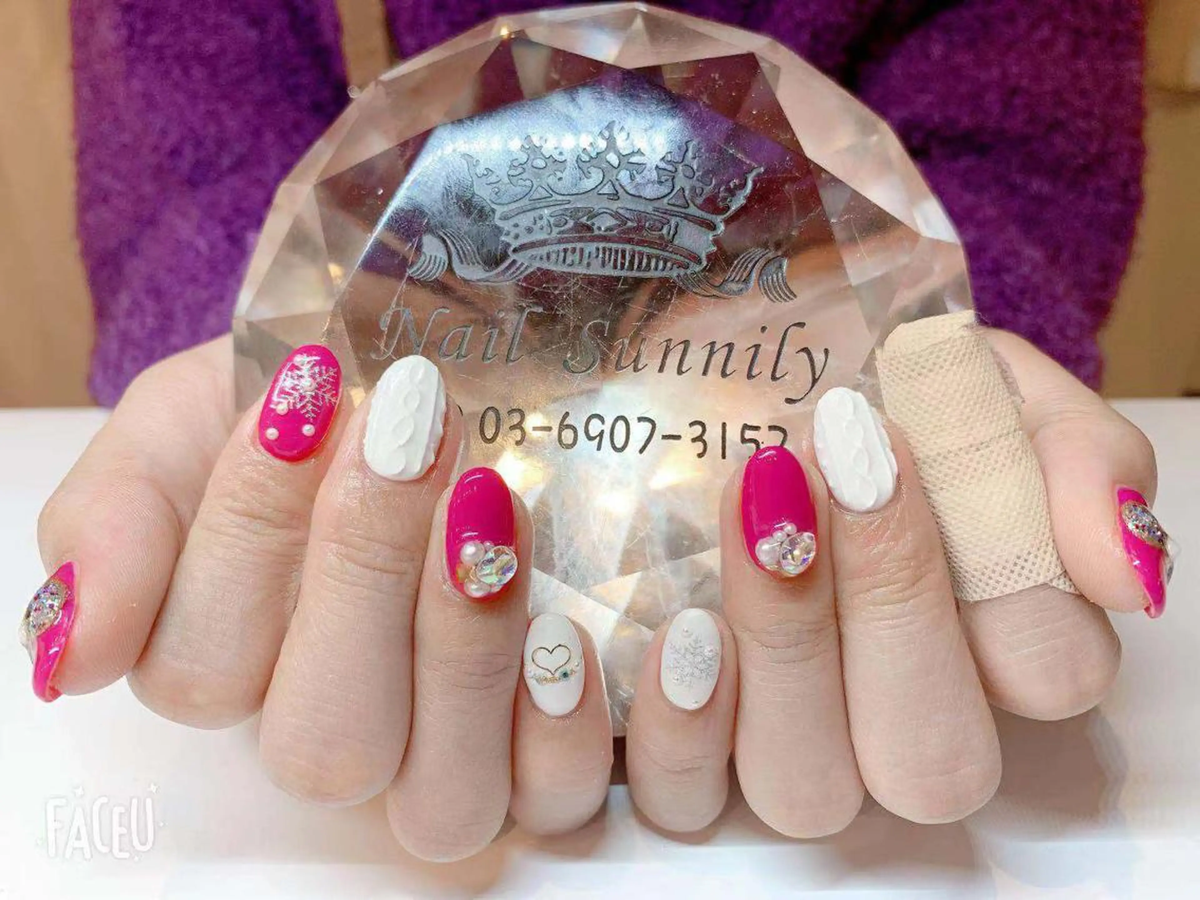 ネイル 長さだし専門店 M2　rikaのネイルデザイン