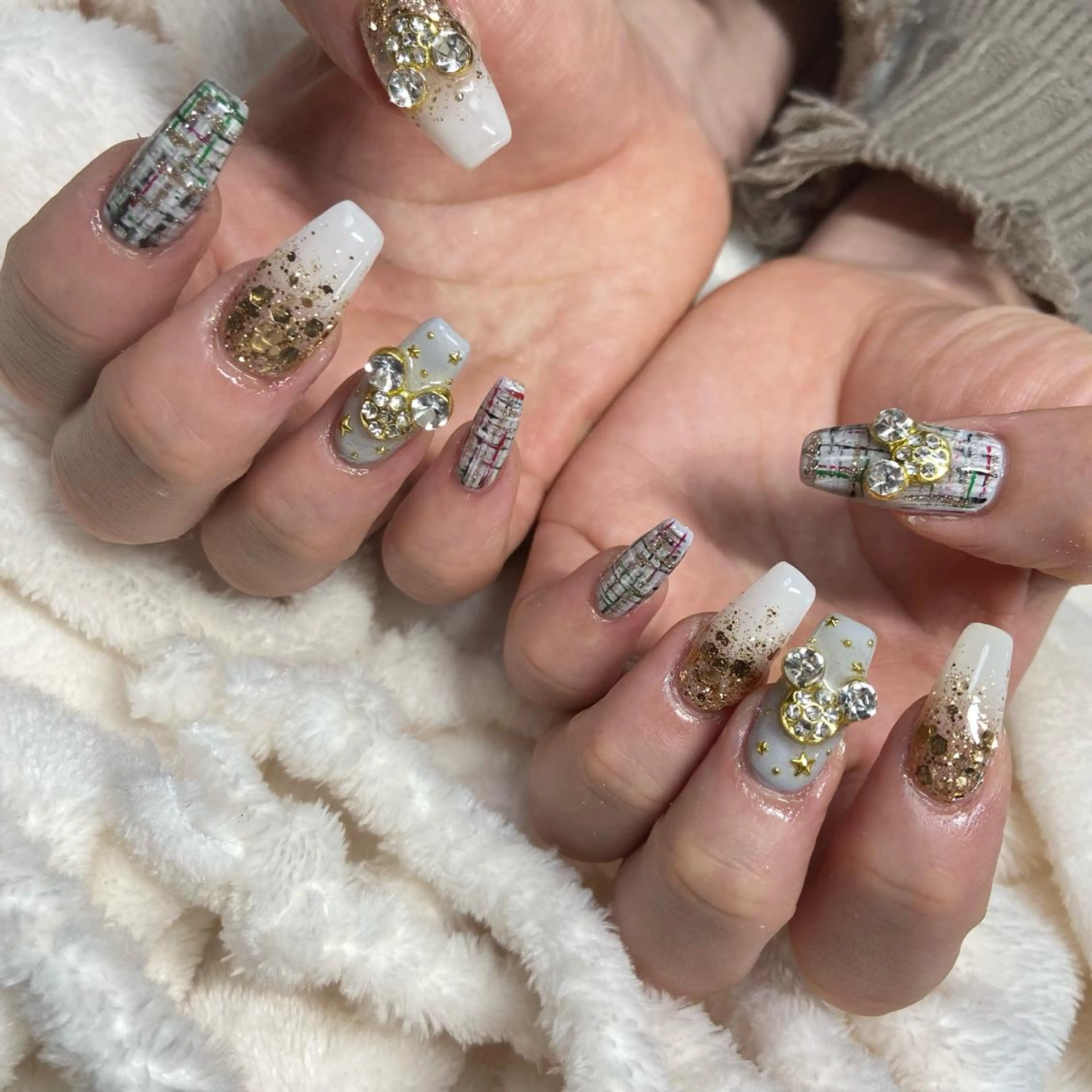 カラー ネイル nail salon LNのネイルデザイン