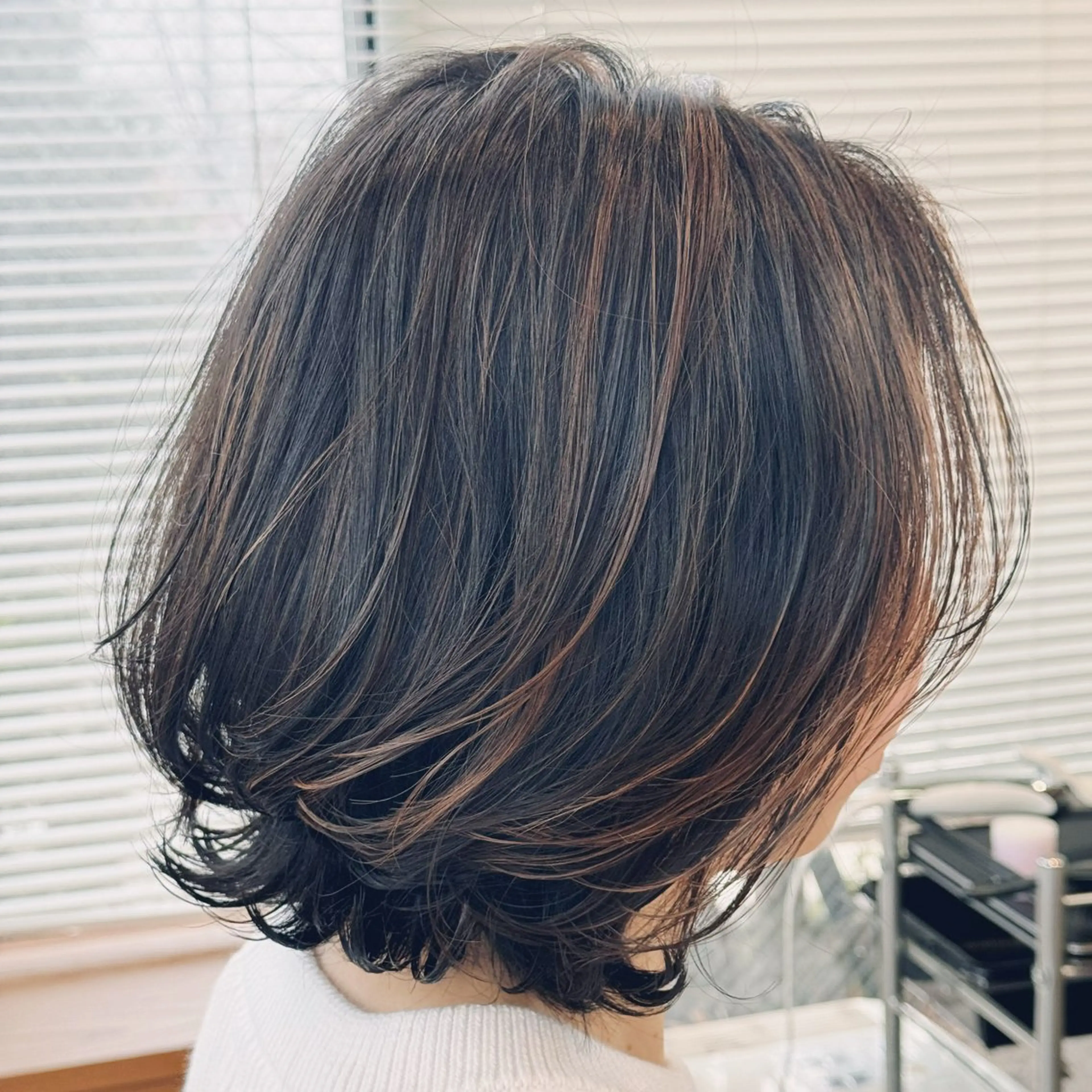 ミディアム 池田 雅史のヘアスタイル