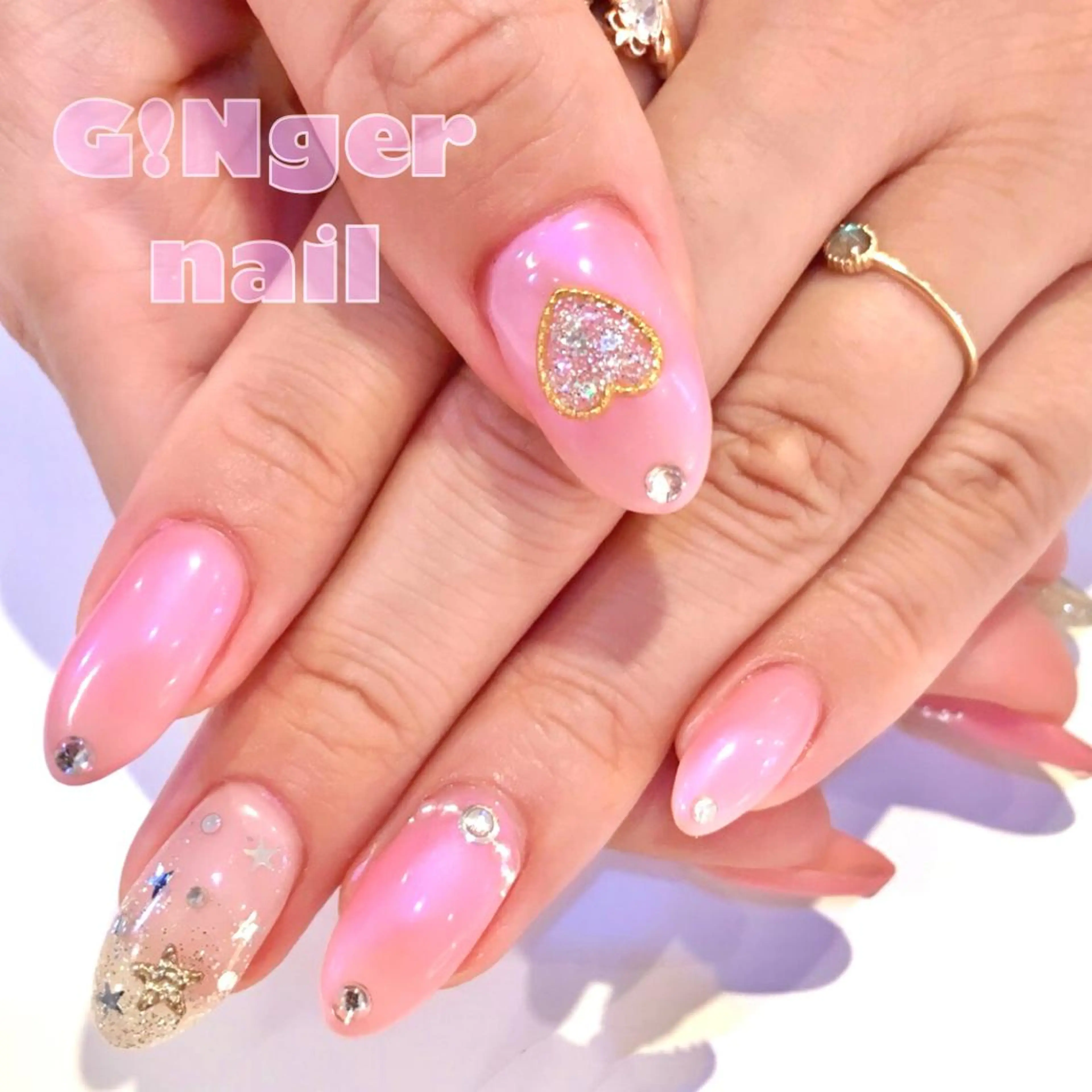 ネイル ハンドネイル ハンドケア GINGER NAIL所属・代々木 GINGERNAILのネイルデザイン