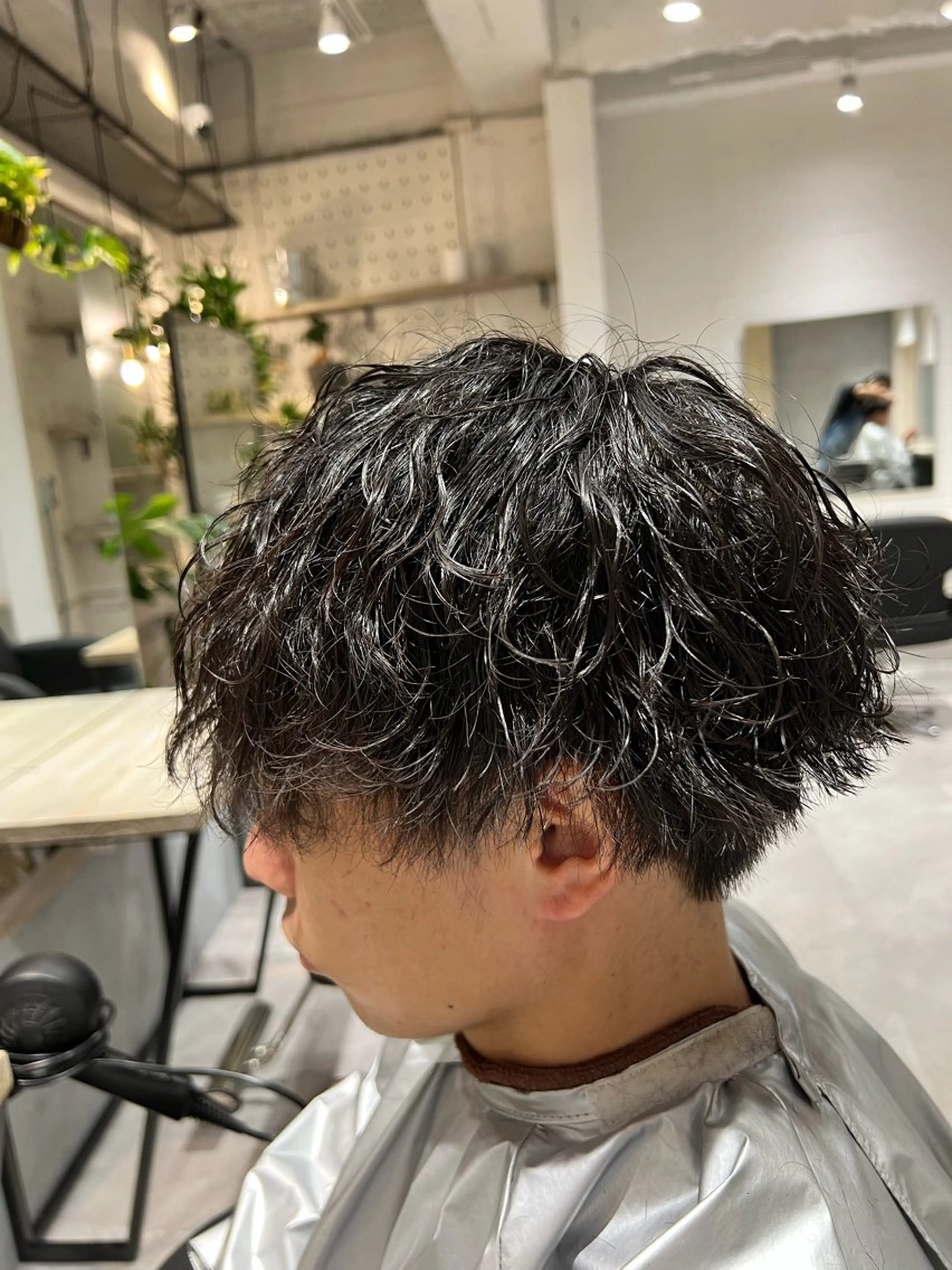 ミディアム パーマ メンズ 【パーマ満足度No. 1🥇】宮脇 大樹のヘアスタイル