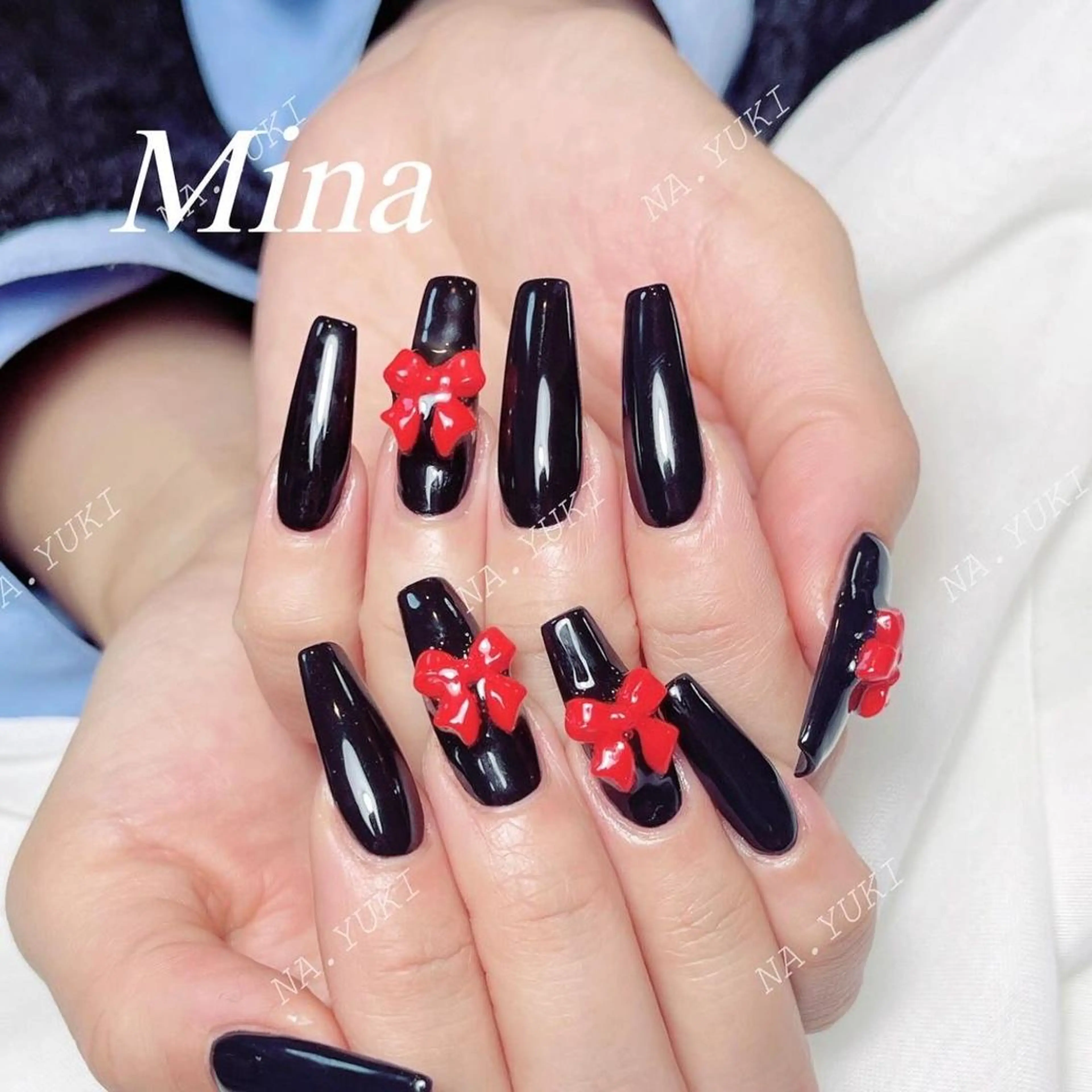 ネイル ハンドネイル ハンドケア 🌷 Mooning 🌷のネイルデザイン