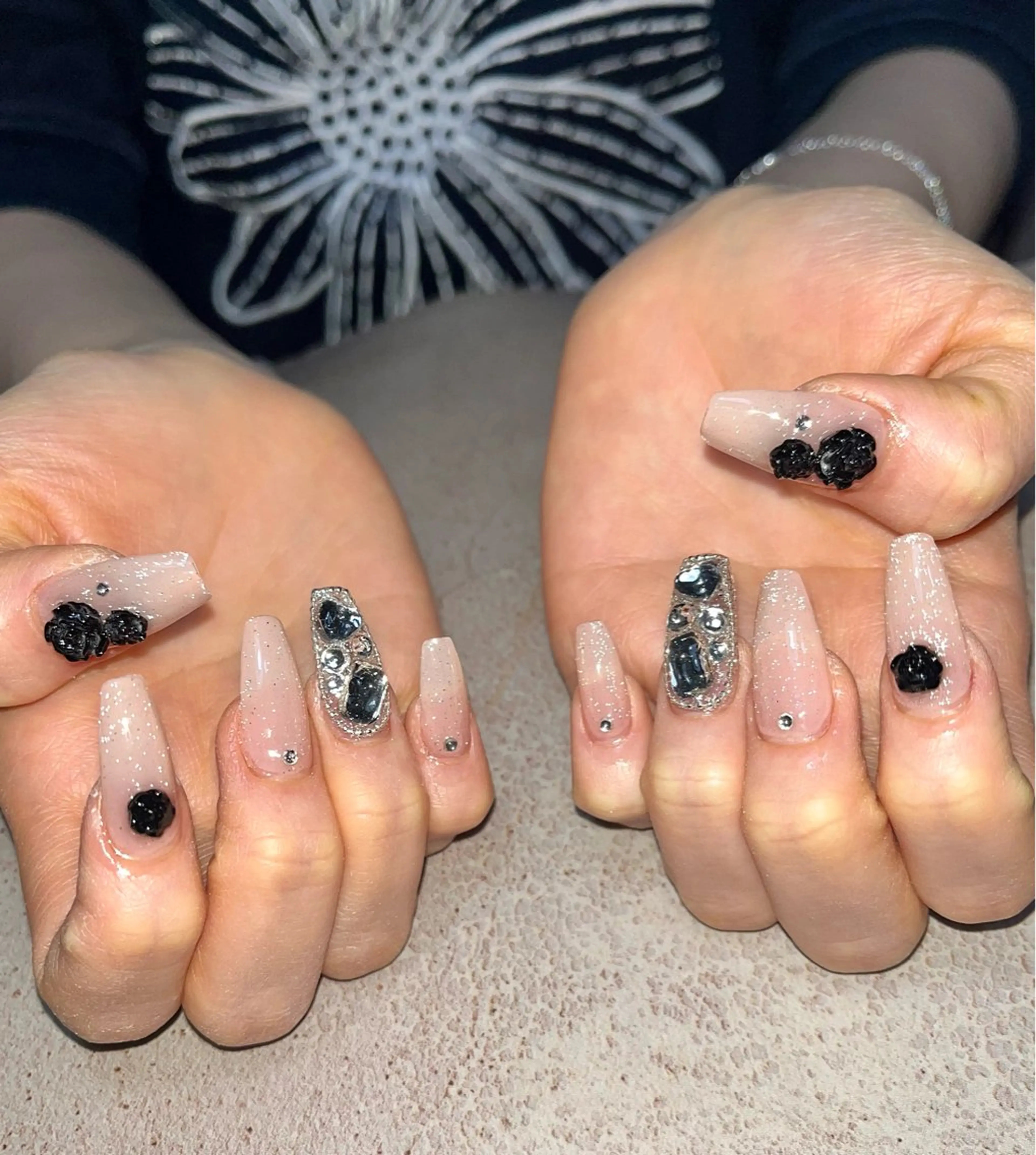 ネイル ハンドネイル goldgleams ちなのネイルデザイン