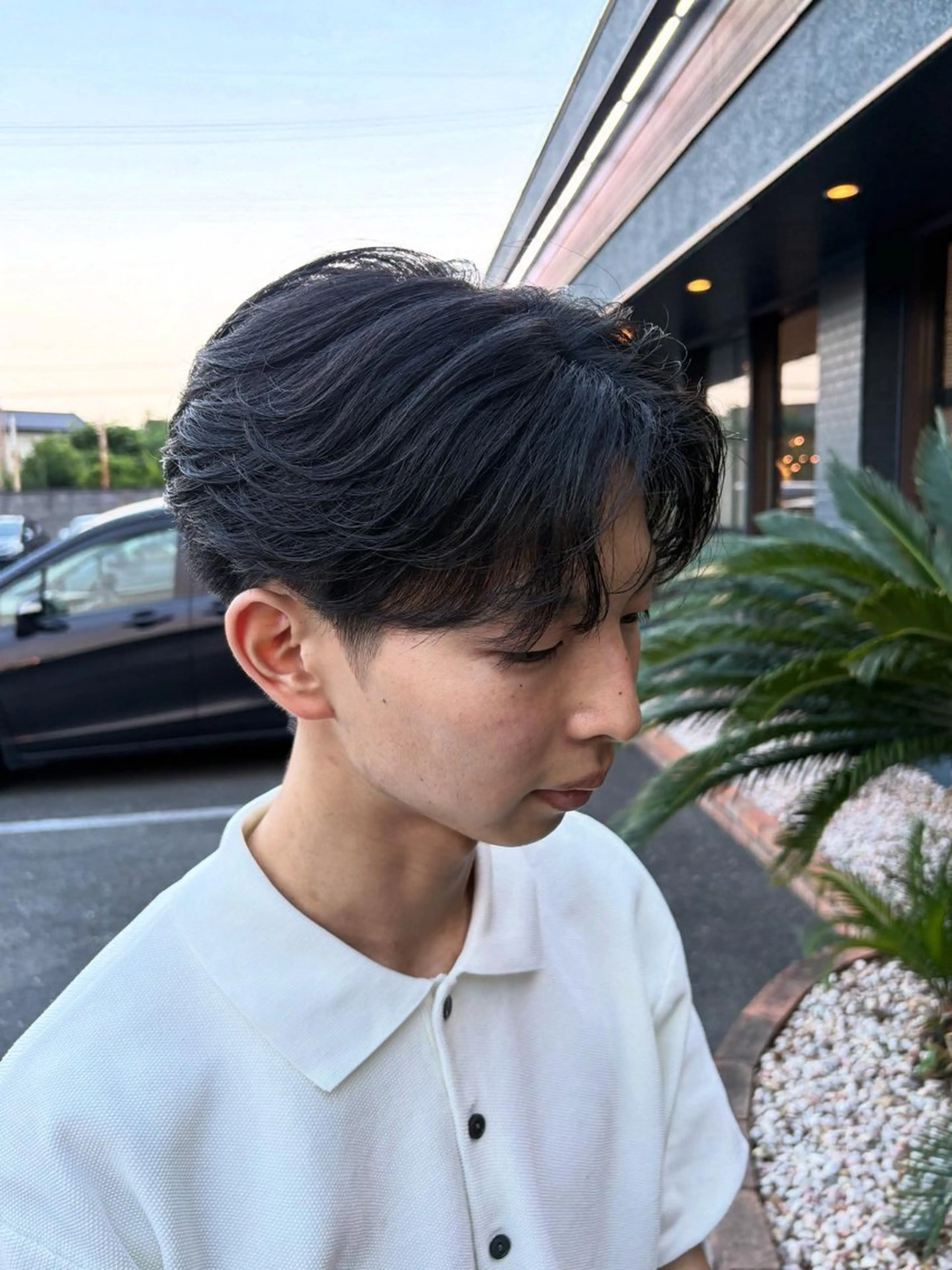 メンズ LATTE 伊勢崎所属・金子 巧のヘアスタイル