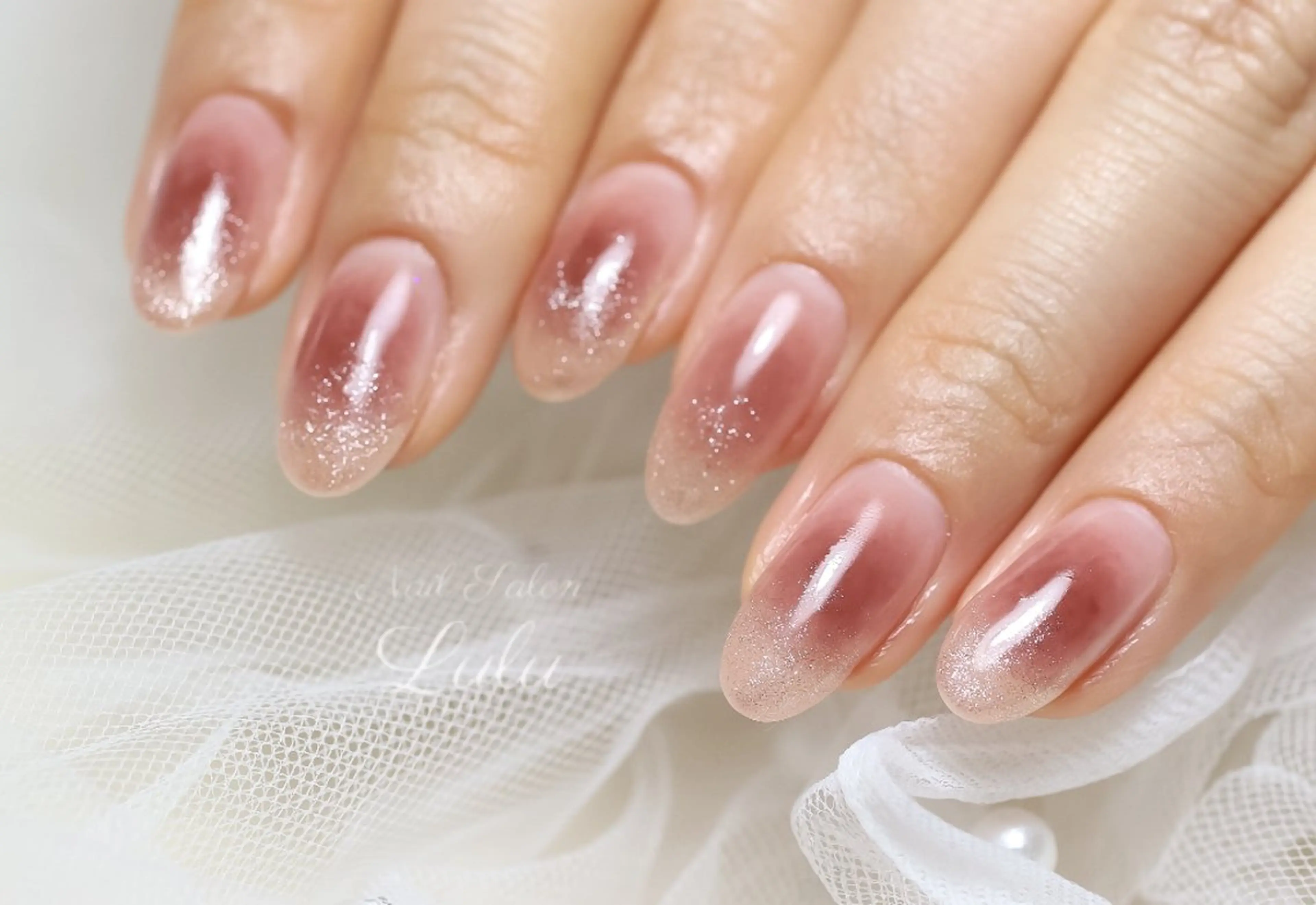 ネイル チークネイル ハンドネイル Lulu nail salon 南堀江店所属・西村 あやかのネイルデザイン