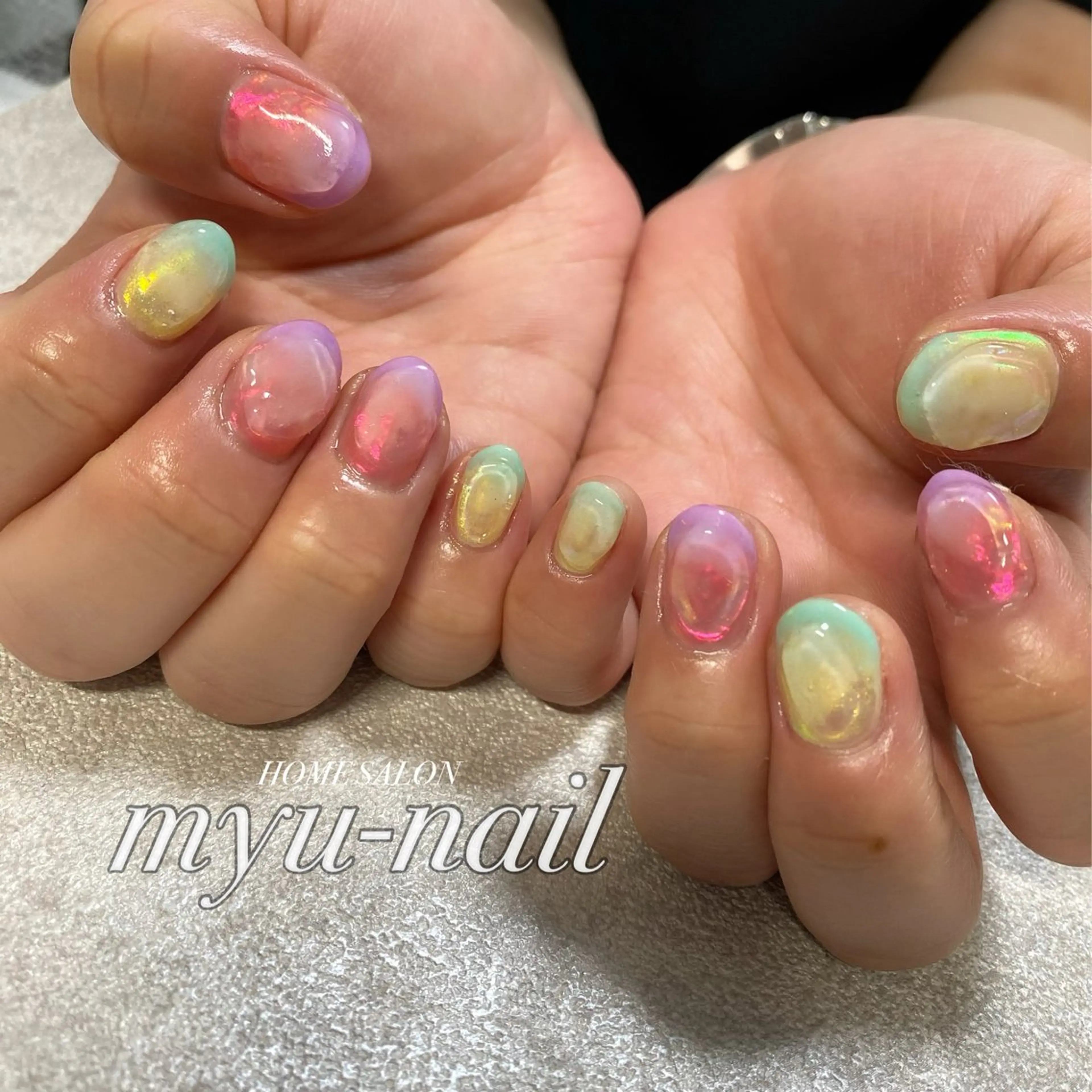 ネイル ホームサロン myu-nailのネイルデザイン