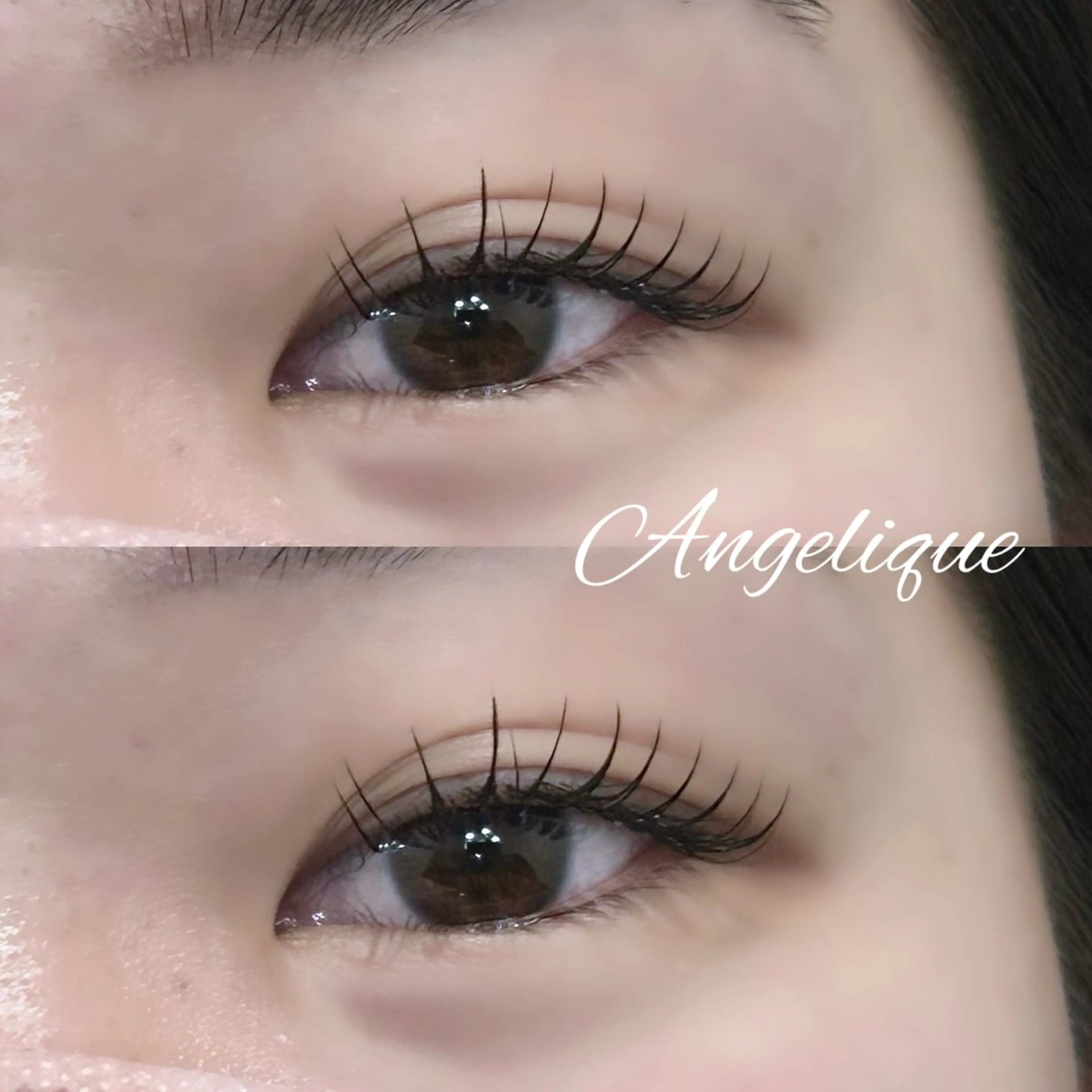 マツエク・マツパ 束感まつ毛 フラットラッシュ ゴージャス マツエク 小倉 彩愛のマツエク・マツパデザイン