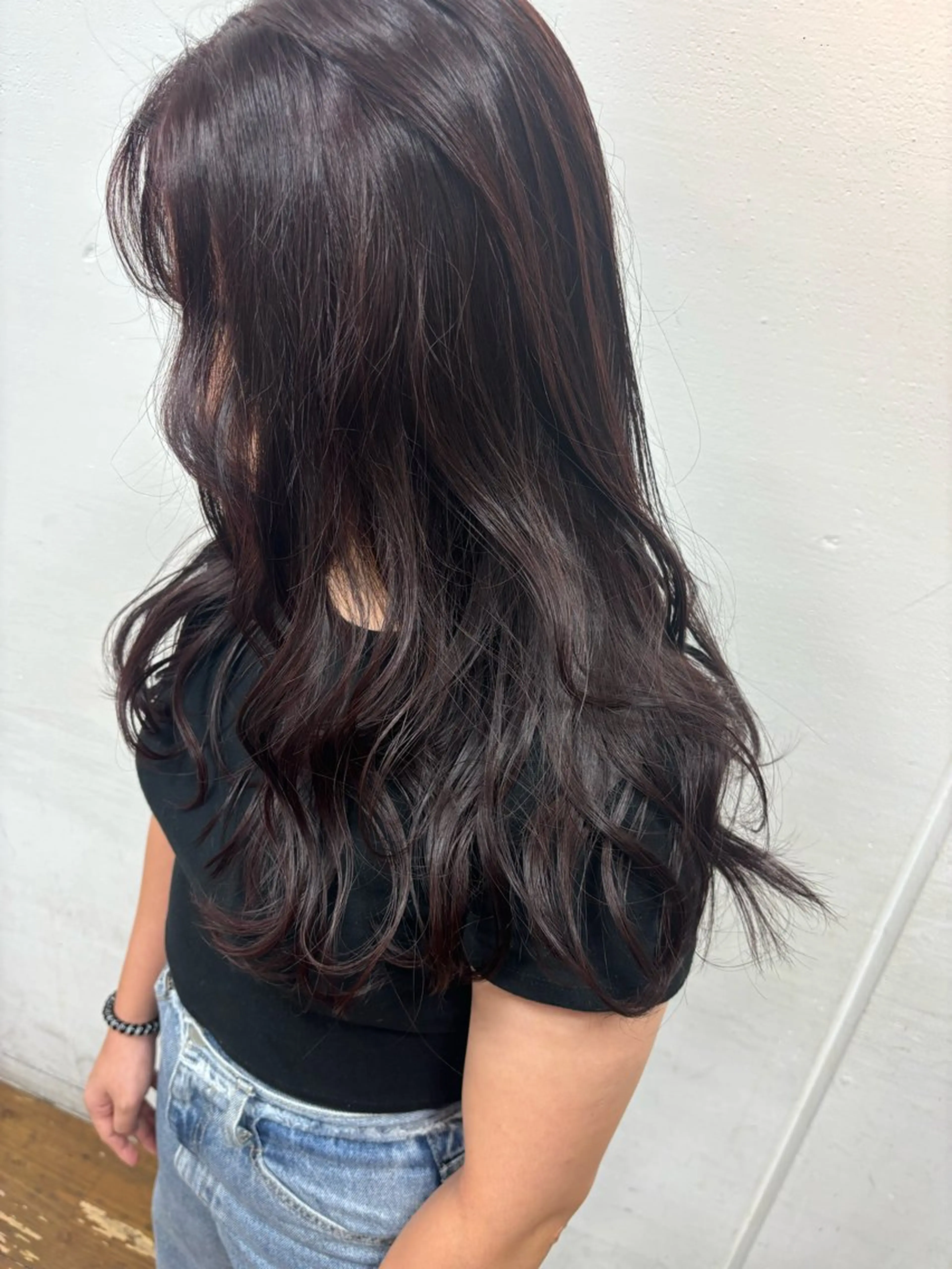 カラー げんば ななのヘアスタイル