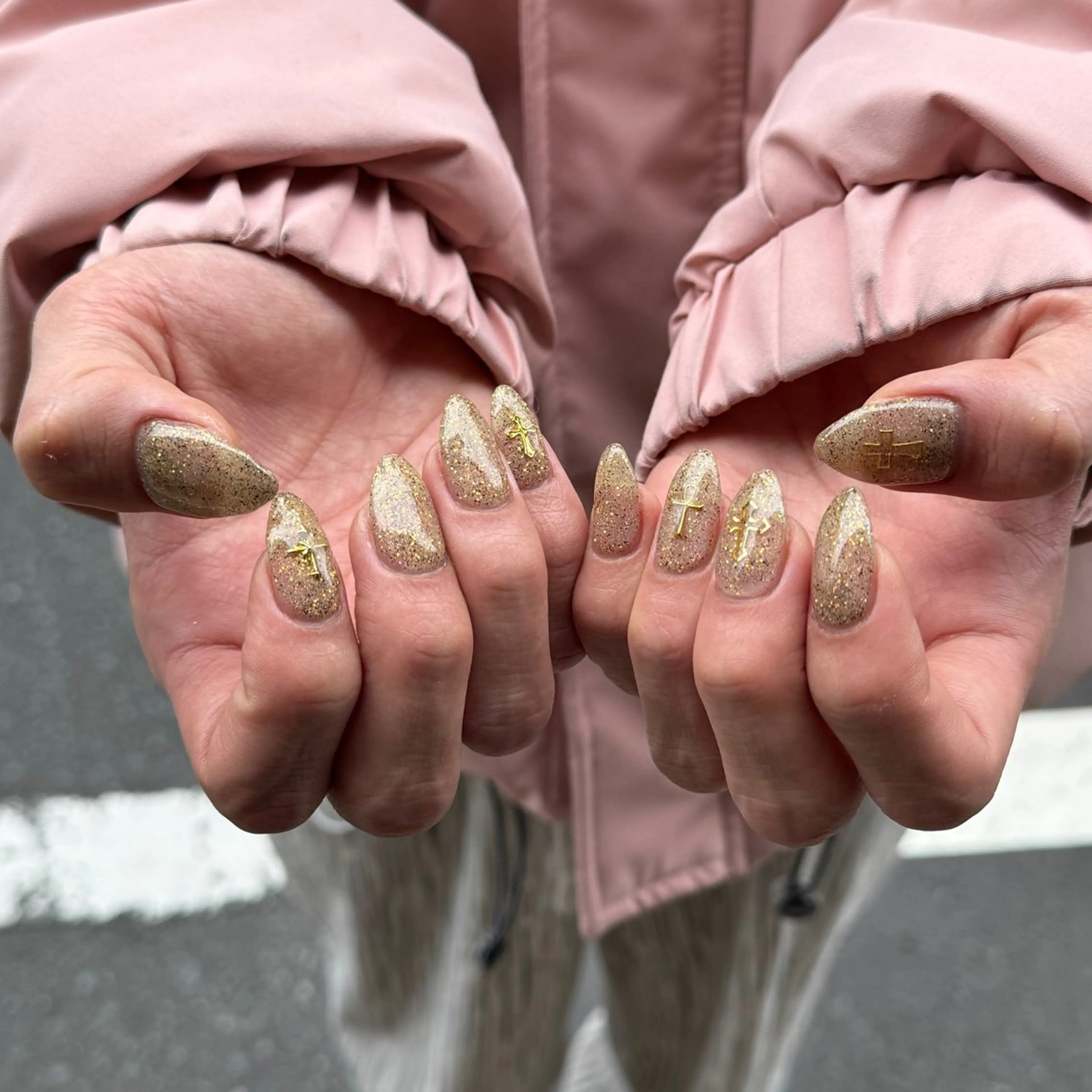 メンズ ネイル ワンカラーネイル ハンドネイル 𝐫𝐚𝐢 𝐧𝐚𝐢𝐥のネイルデザイン