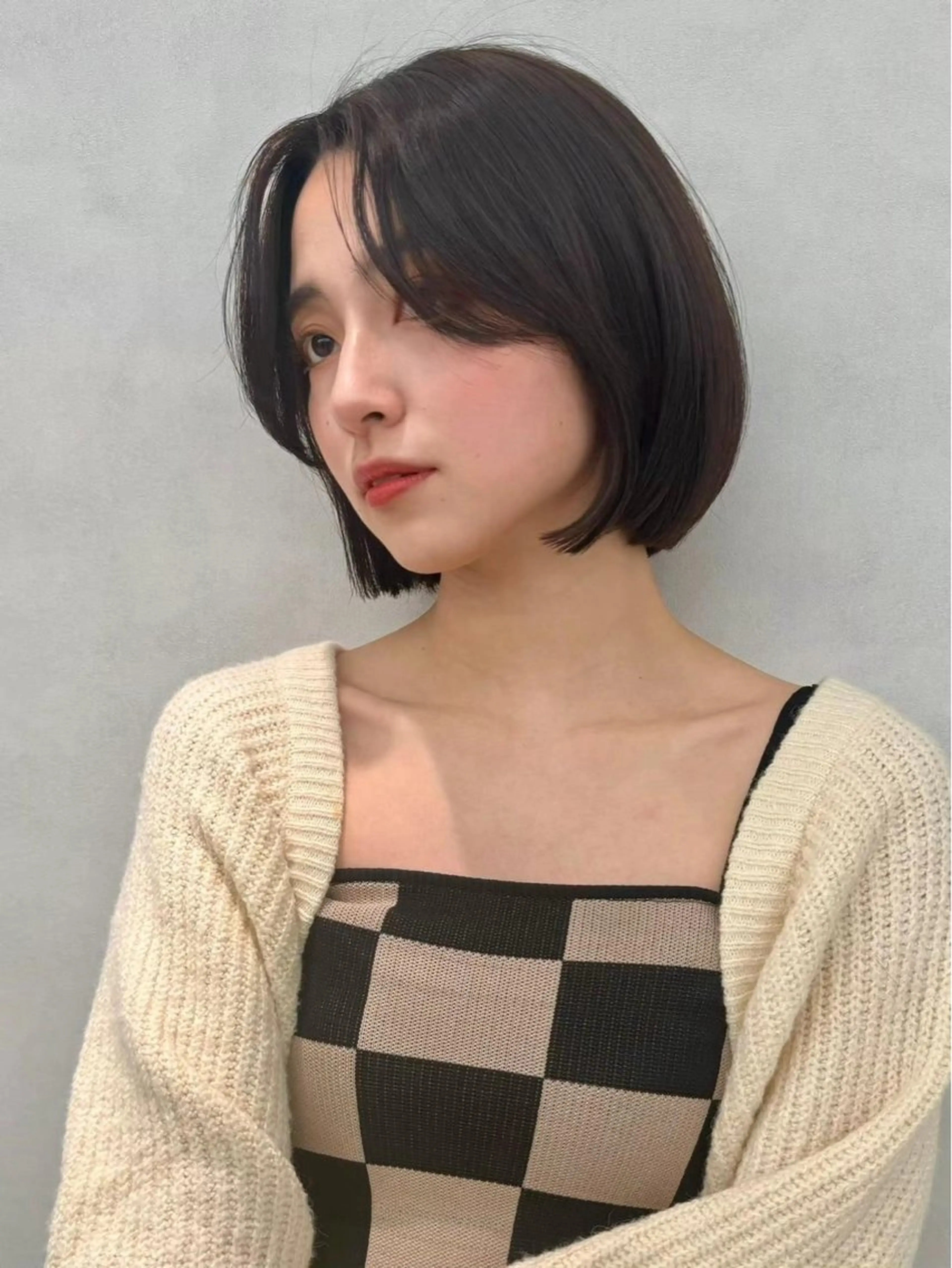 ショート カラー ヘアアレンジ 顔周りカット 韓国風ヘア レイヤーカット 小顔カット カット ヘアカラー ✨レイヤー/ 透明感カラー✨冨永剛のヘアスタイル