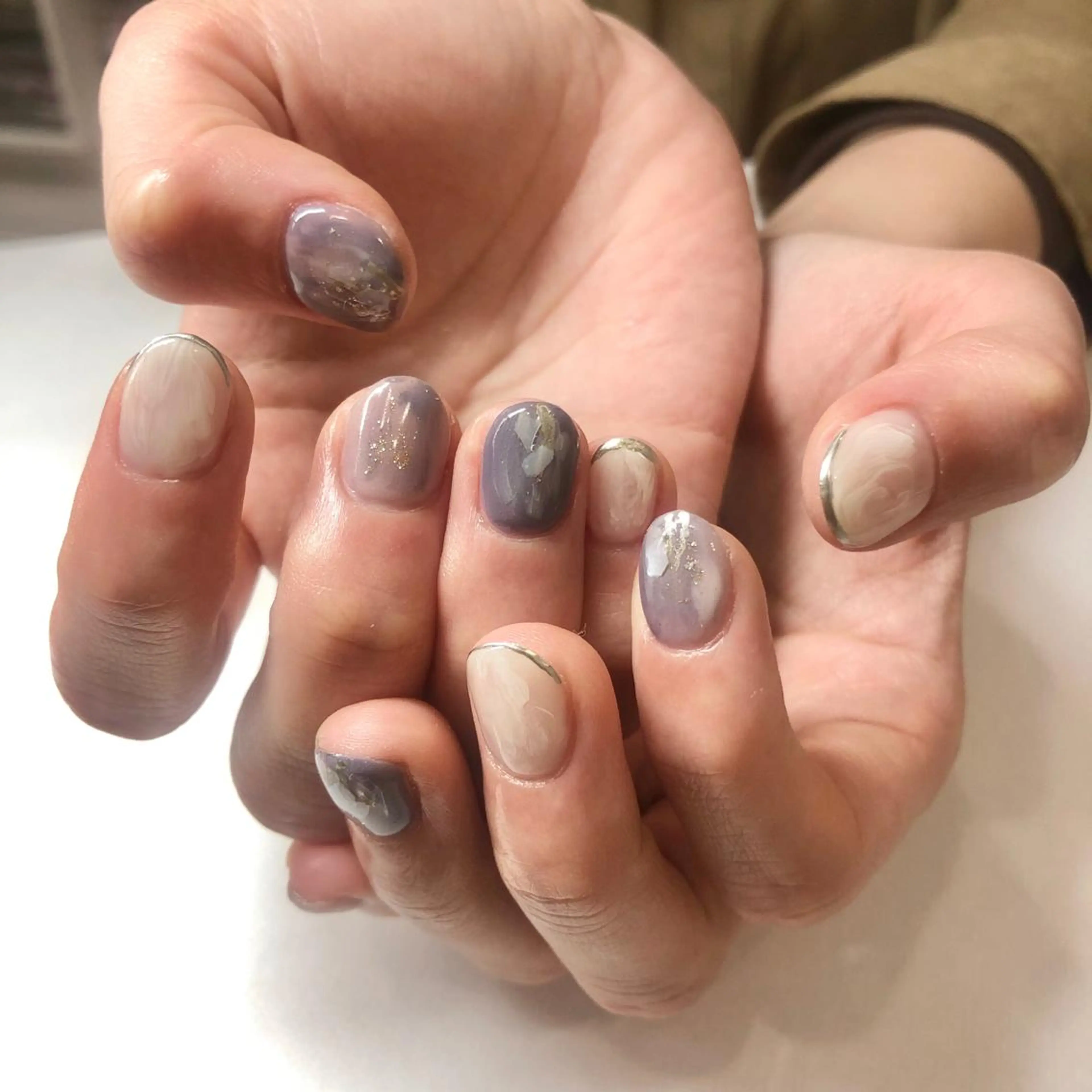 ネイル ニュアンスネイル ハンドネイル 🎀AYAKO 🎀中韓ネイルのネイルデザイン