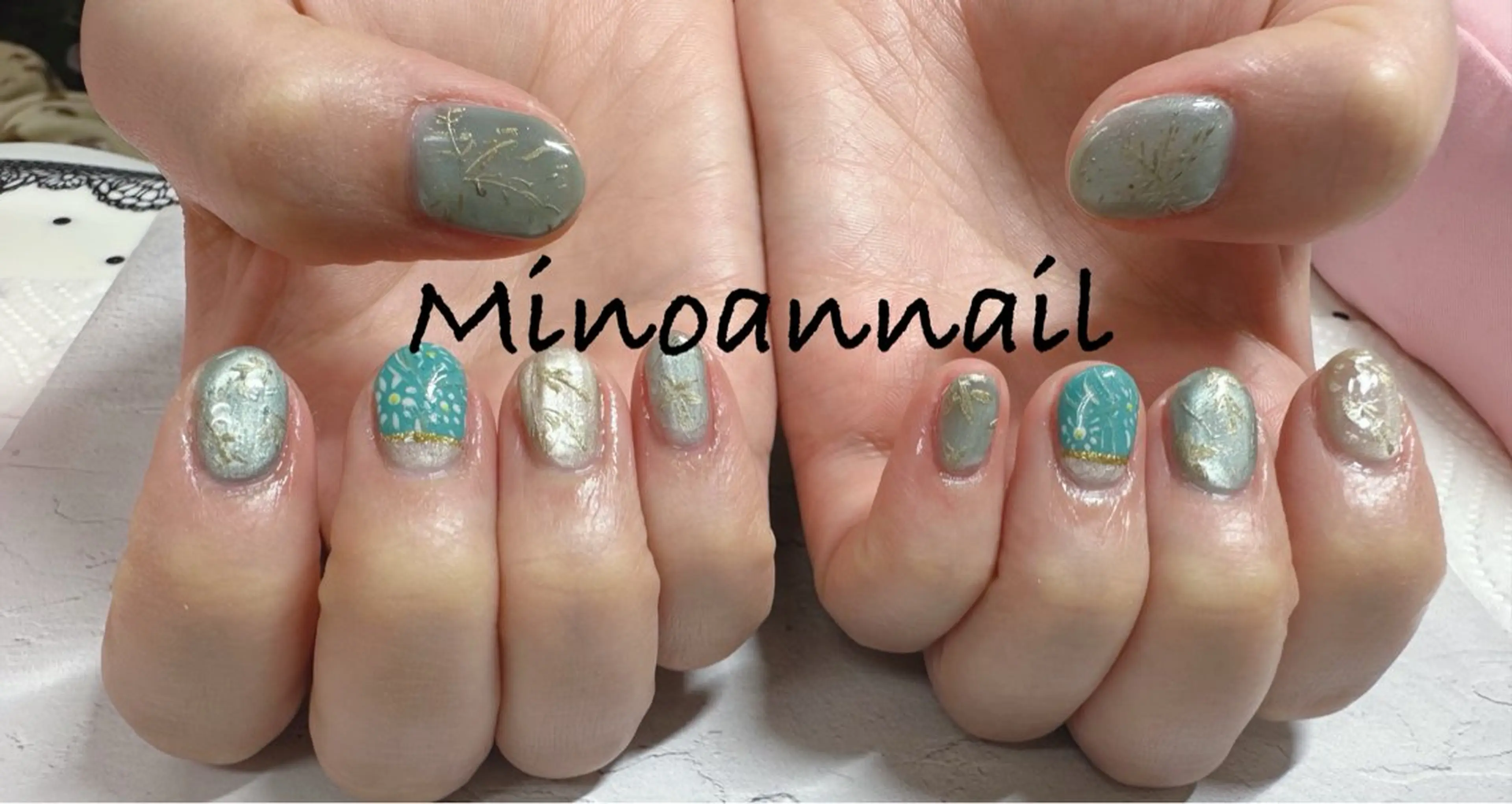 ネイル 美ノ庵ネイルサロン メトロポリタン前店のネイルデザイン