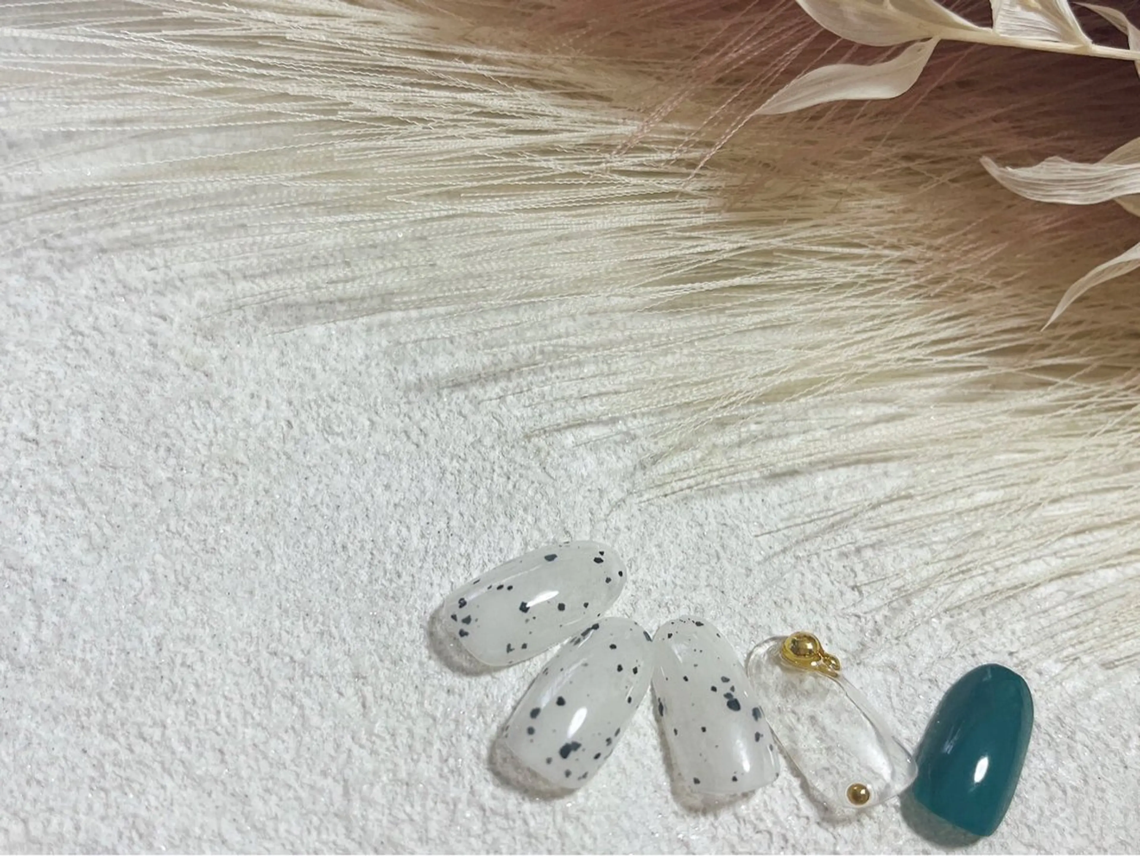 ネイル オーロラネイル フットネイル フレンチネイル ジェルネイル 韓国ネイル ハンドネイル Mogu nail 二子玉川のネイルデザイン